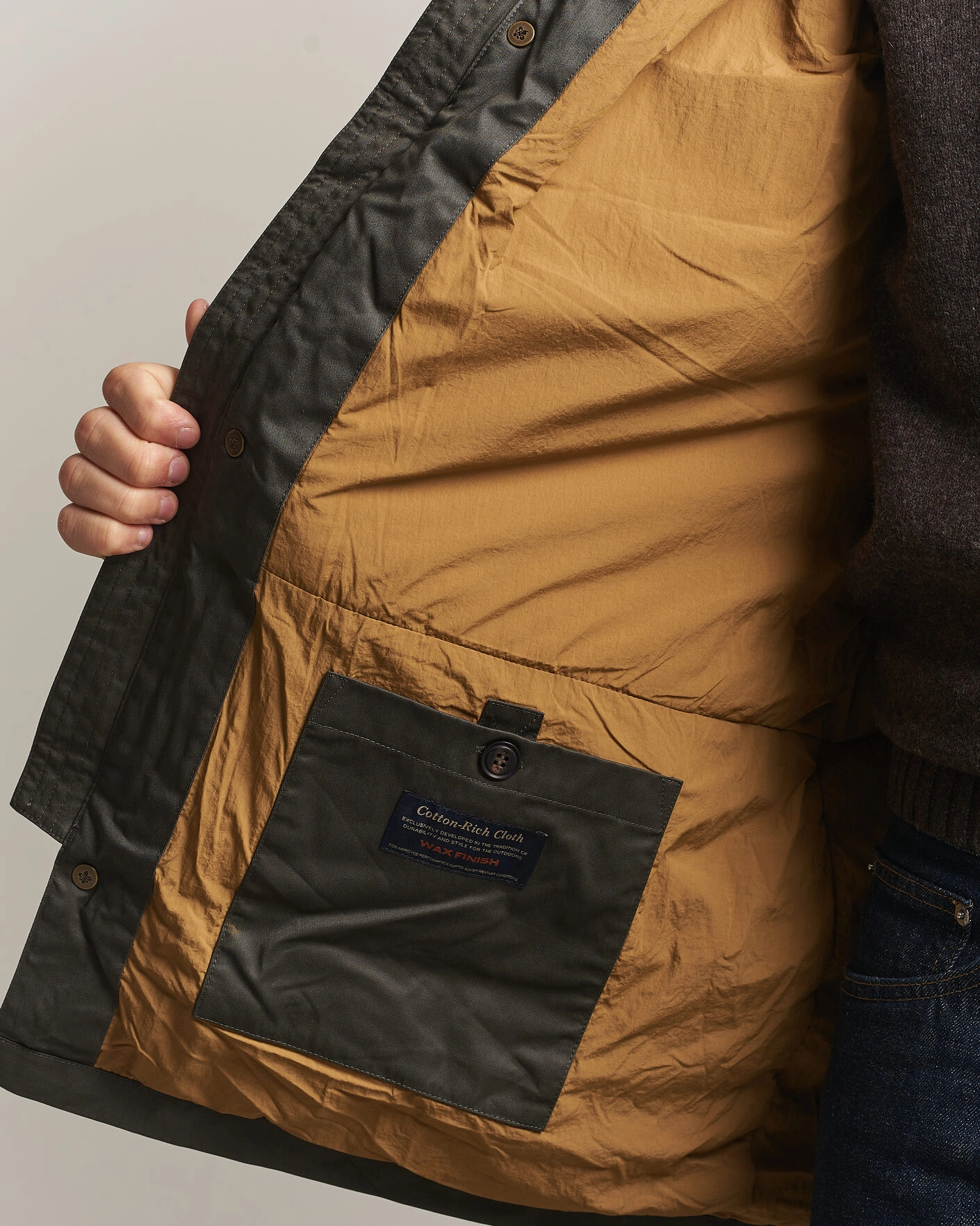 Herr | Jackor | Morris | Mac Vax Jacket Olive