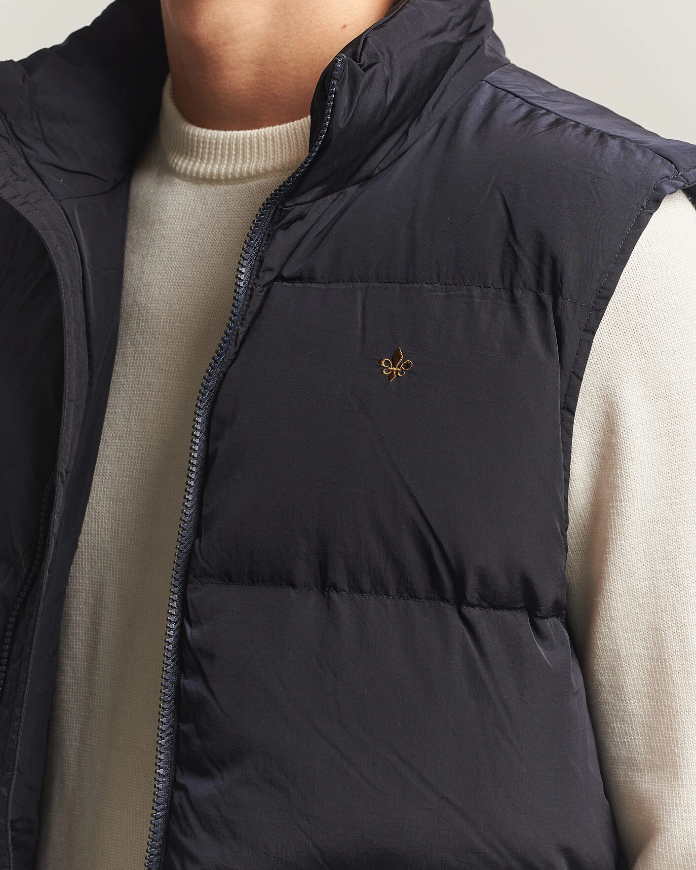 Herr | Västar | Morris | Lennox Puffer Vest Blue