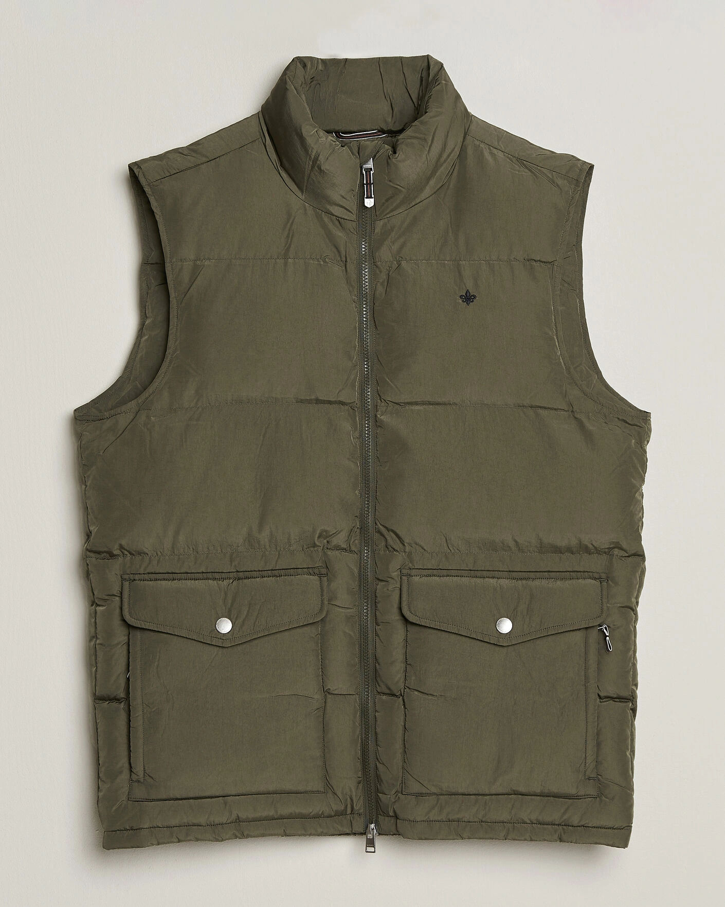 Herr | Västar | Morris | Lennox Puffer Vest Olive