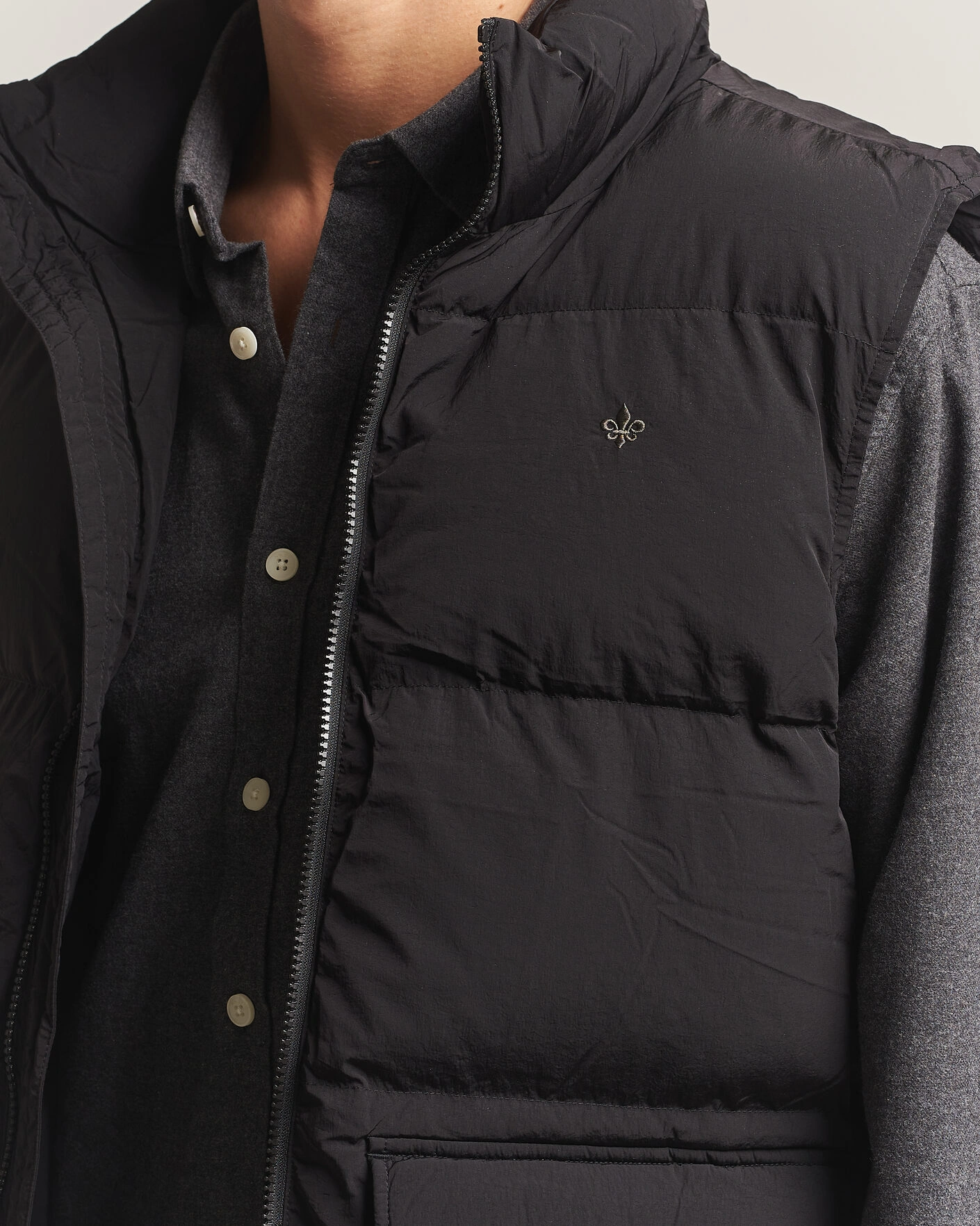Herr | Västar | Morris | Lennox Puffer Vest Black