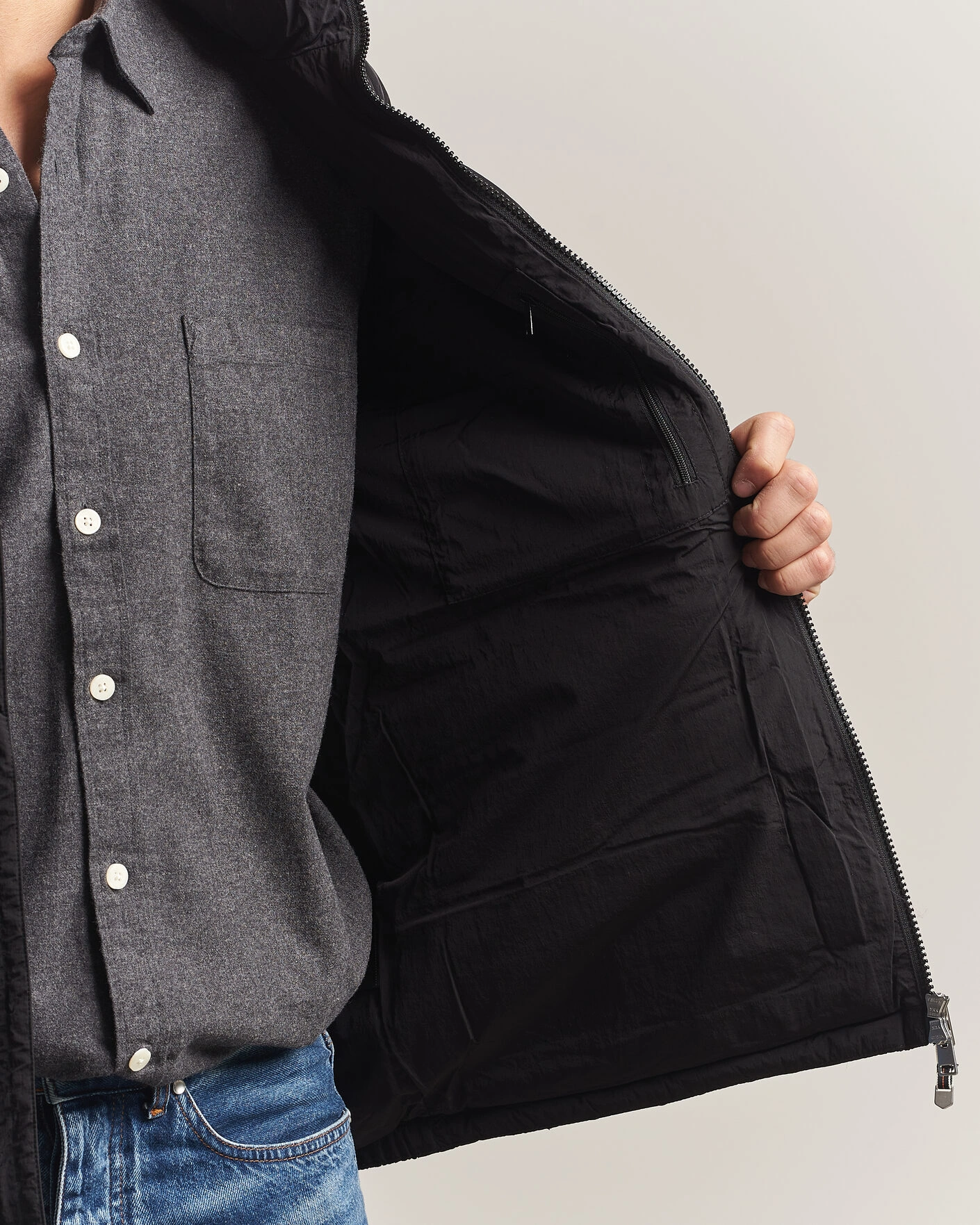 Herr | Västar | Morris | Lennox Puffer Vest Black