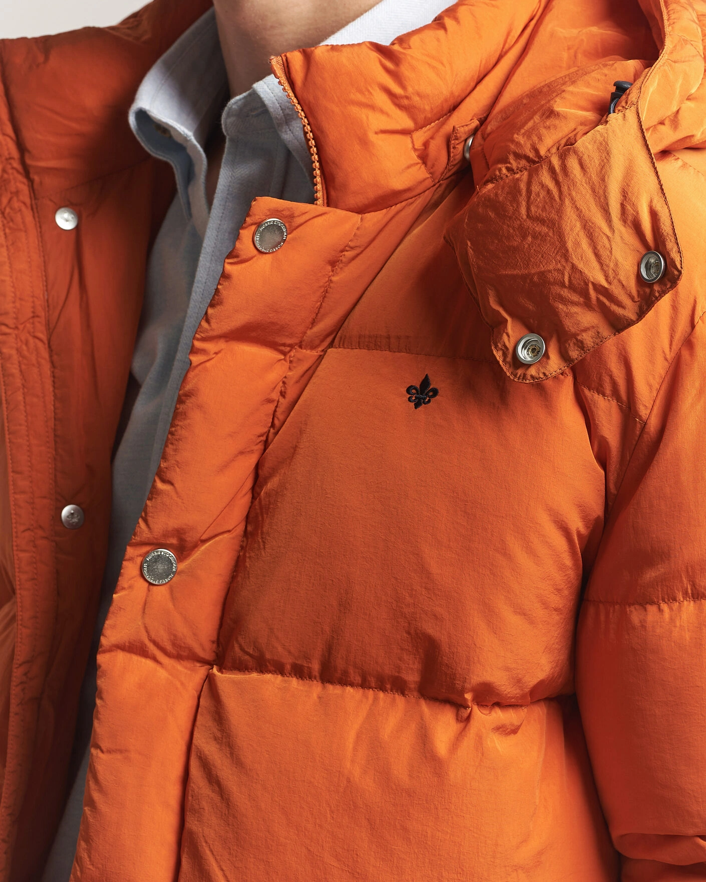 Herr | Jackor | Morris | Lennox Puffer Jacket Orange
