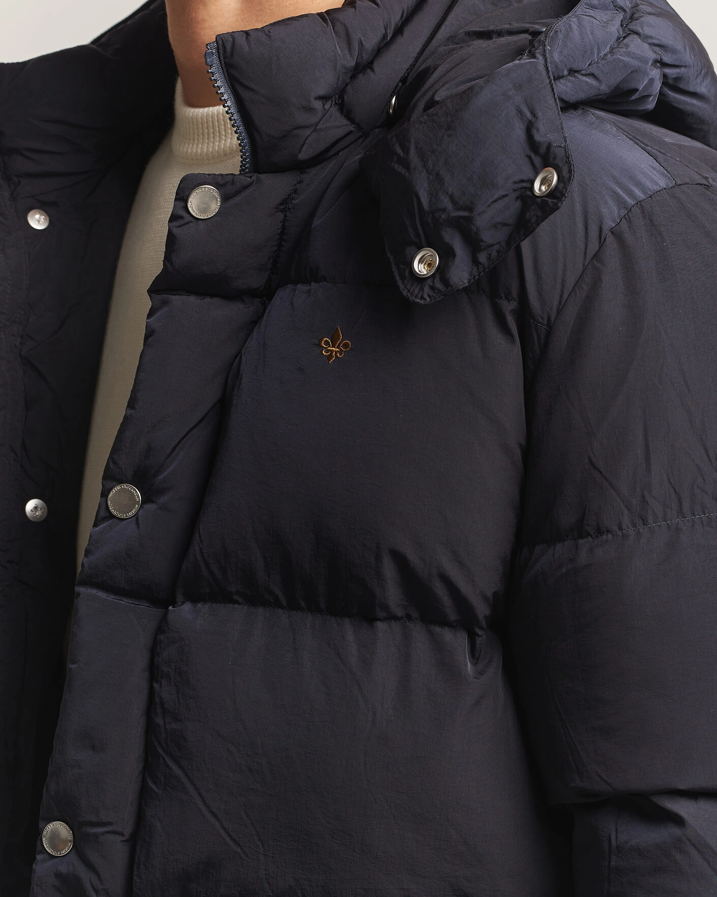 Herr | Jackor | Morris | Lennox Puffer Jacket Blue