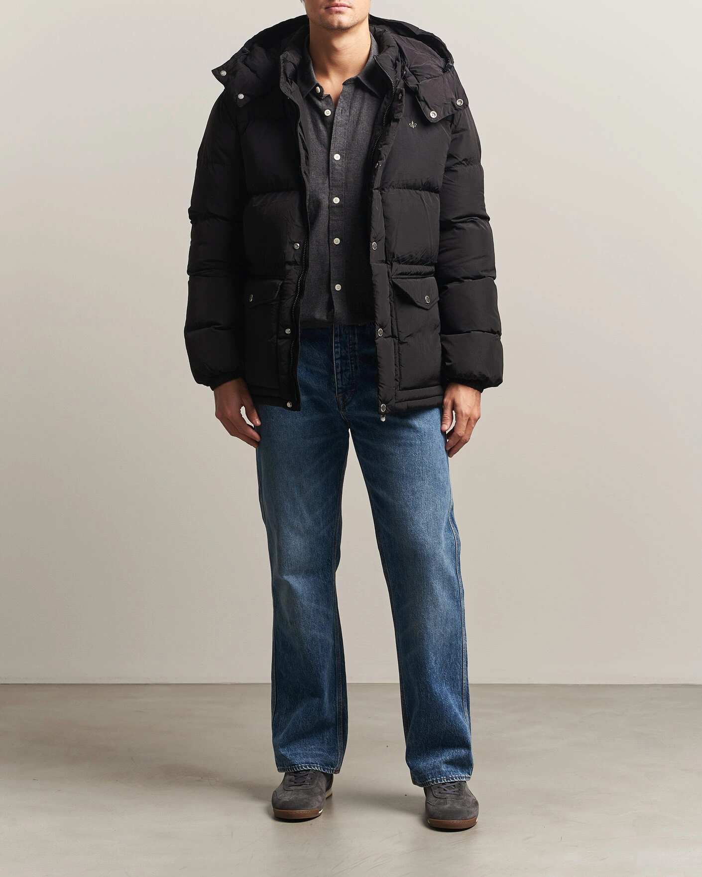 Herr | Jackor | Morris | Lennox Puffer Jacket Black