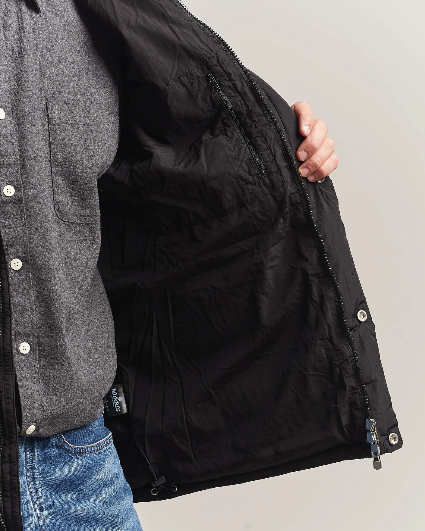 Herr | Jackor | Morris | Lennox Puffer Jacket Black