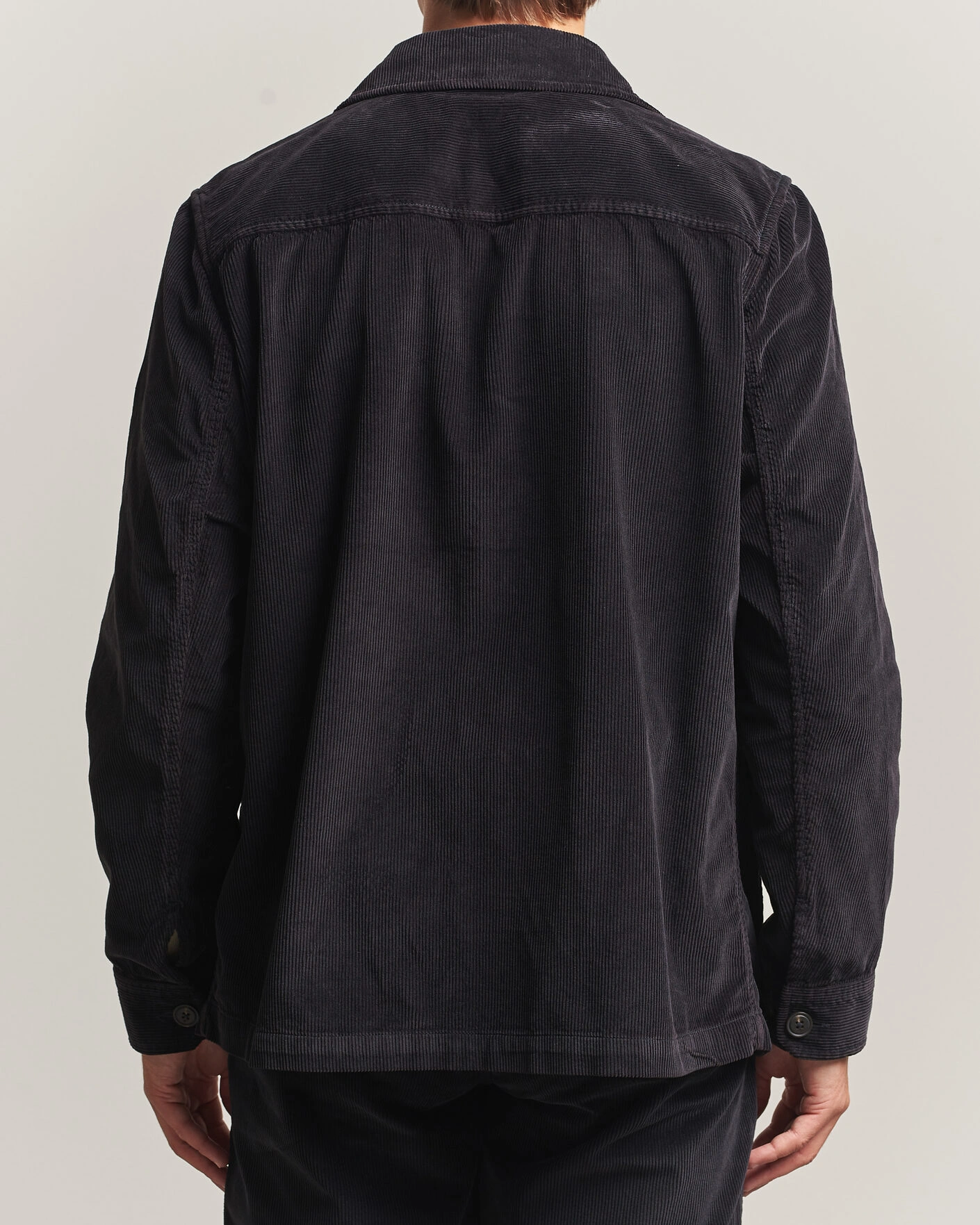 Herr | Skjortor | Morris | Fenix Cord Shirt Jacket Blue