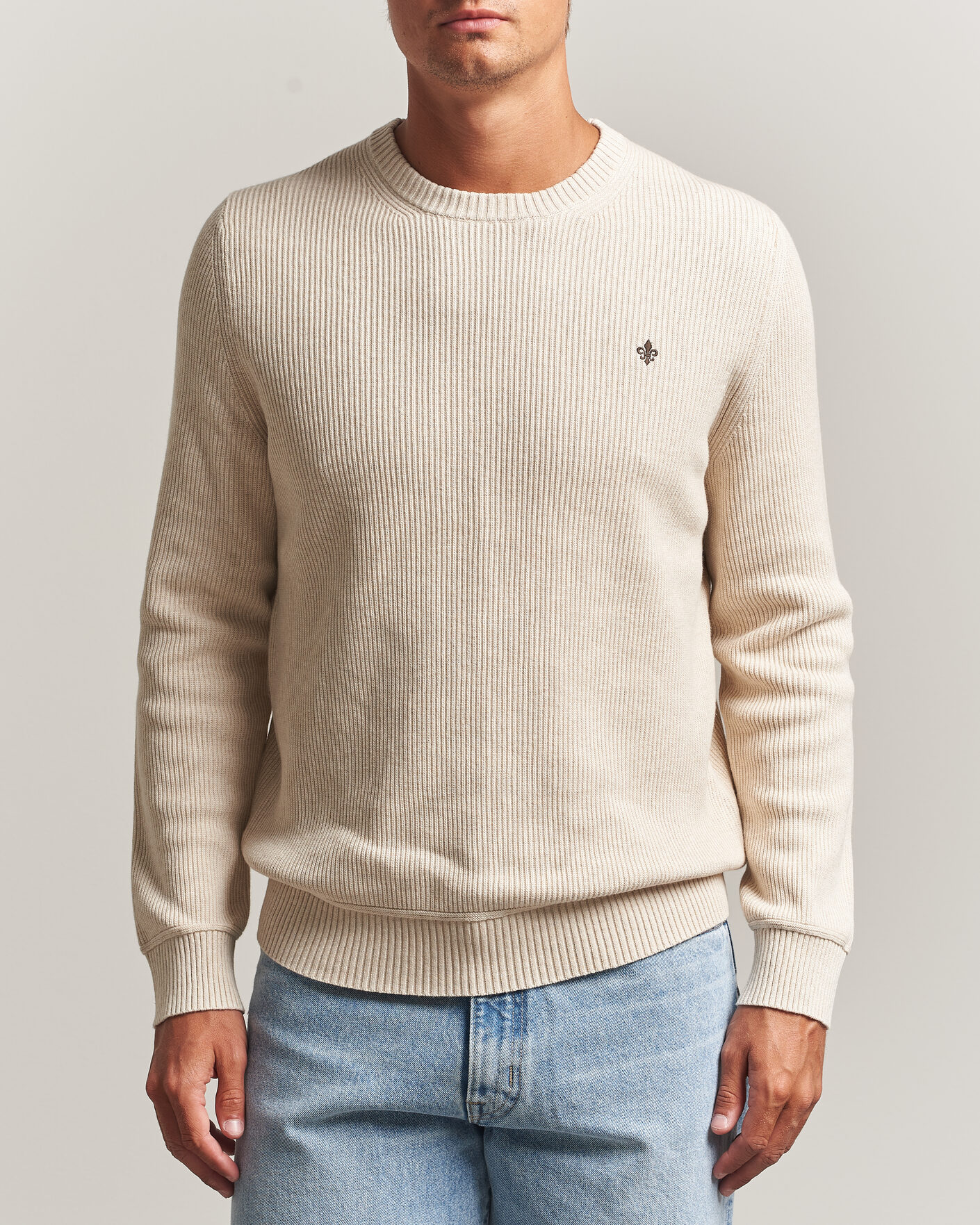 Herr | Tröjor | Morris | Colin O-Neck Khaki