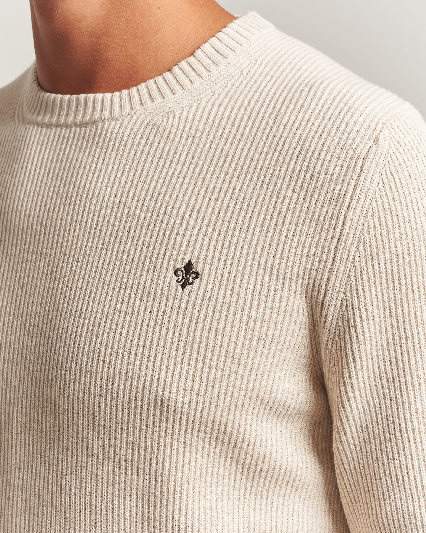 Herr | Tröjor | Morris | Colin O-Neck Khaki