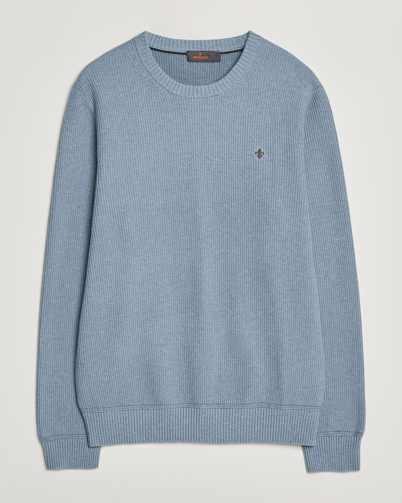 Herr | Tröjor | Morris | Colin O-Neck Light Blue