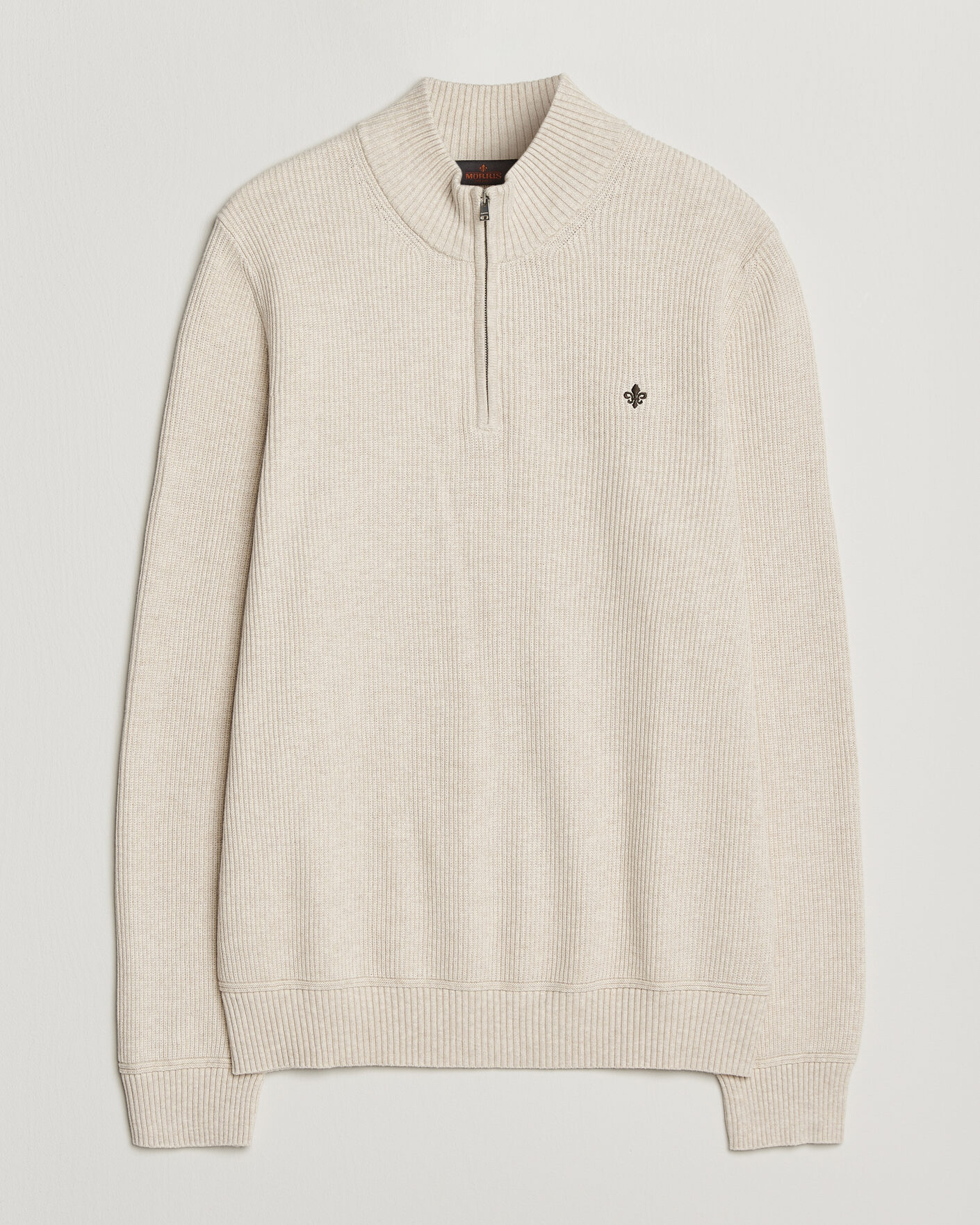 Herr | Tröjor | Morris | Colin Half Zip Khaki