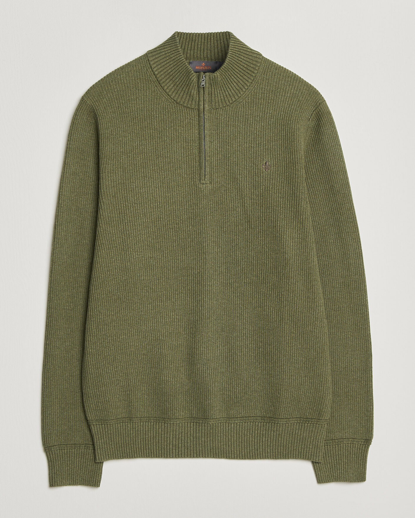 Herr | Tröjor | Morris | Colin Half Zip Olive