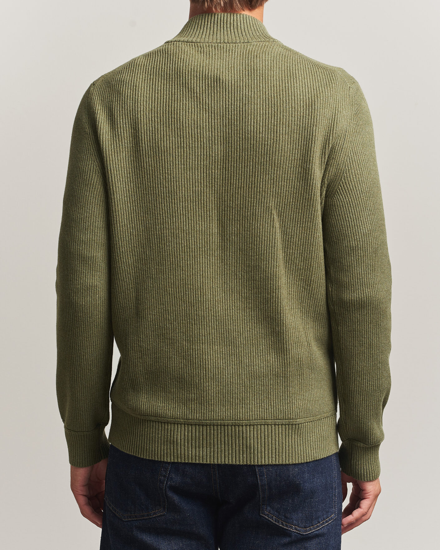 Herr | Tröjor | Morris | Colin Half Zip Olive