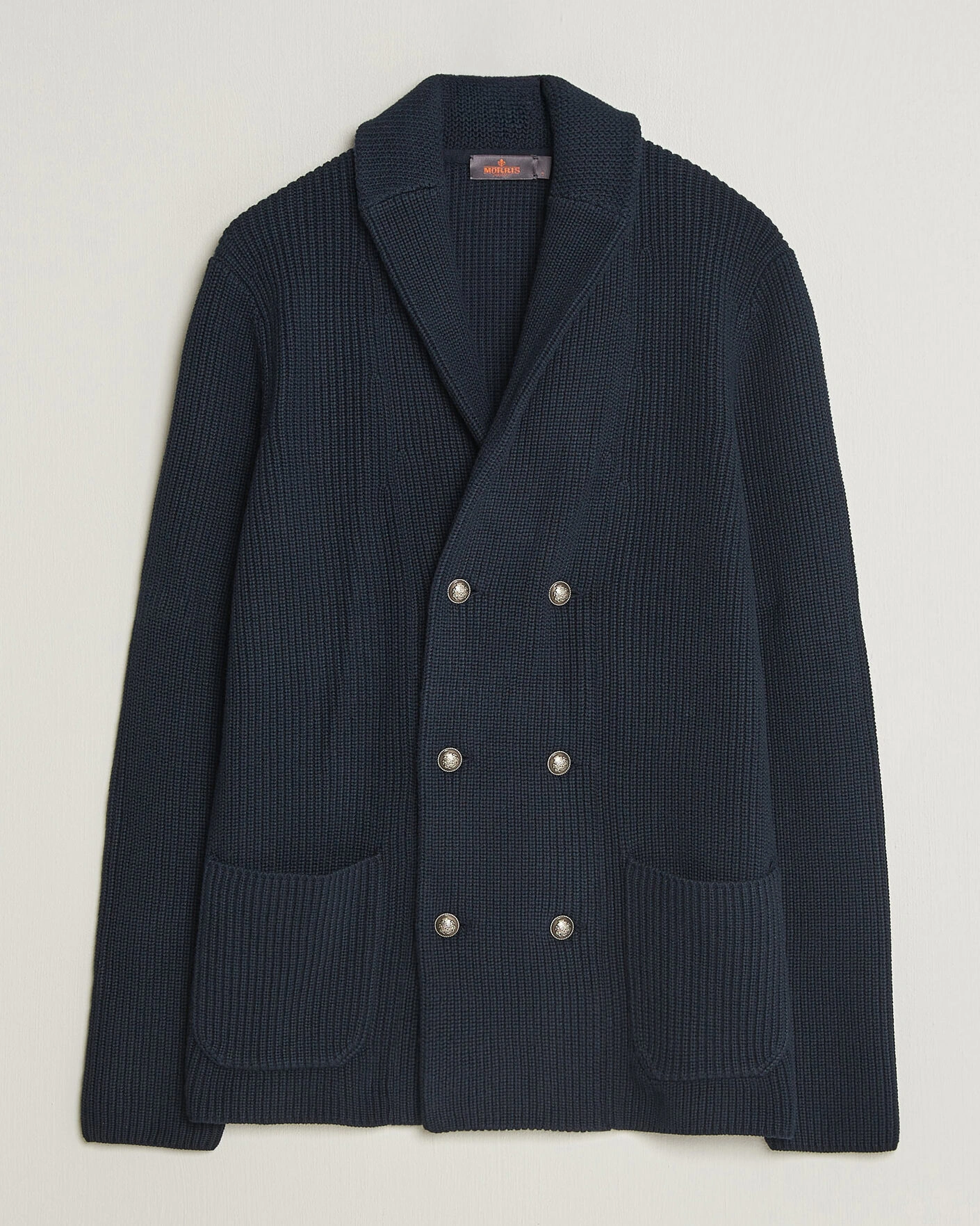 Herr | Tröjor | Morris | Brayden DB Shawl Cardigan Navy
