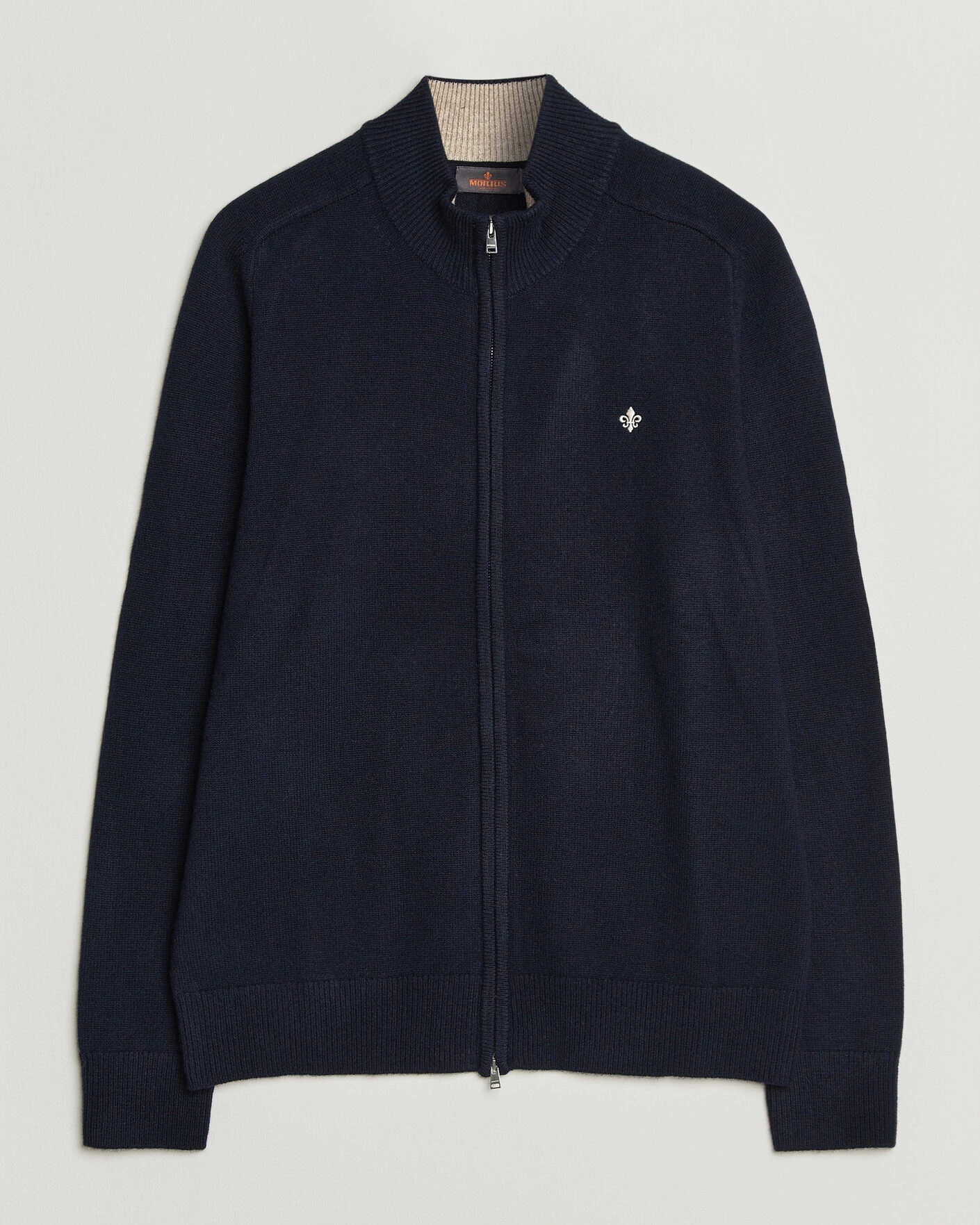 Herr | Tröjor | Morris | Hertford Zip Cardigan Navy