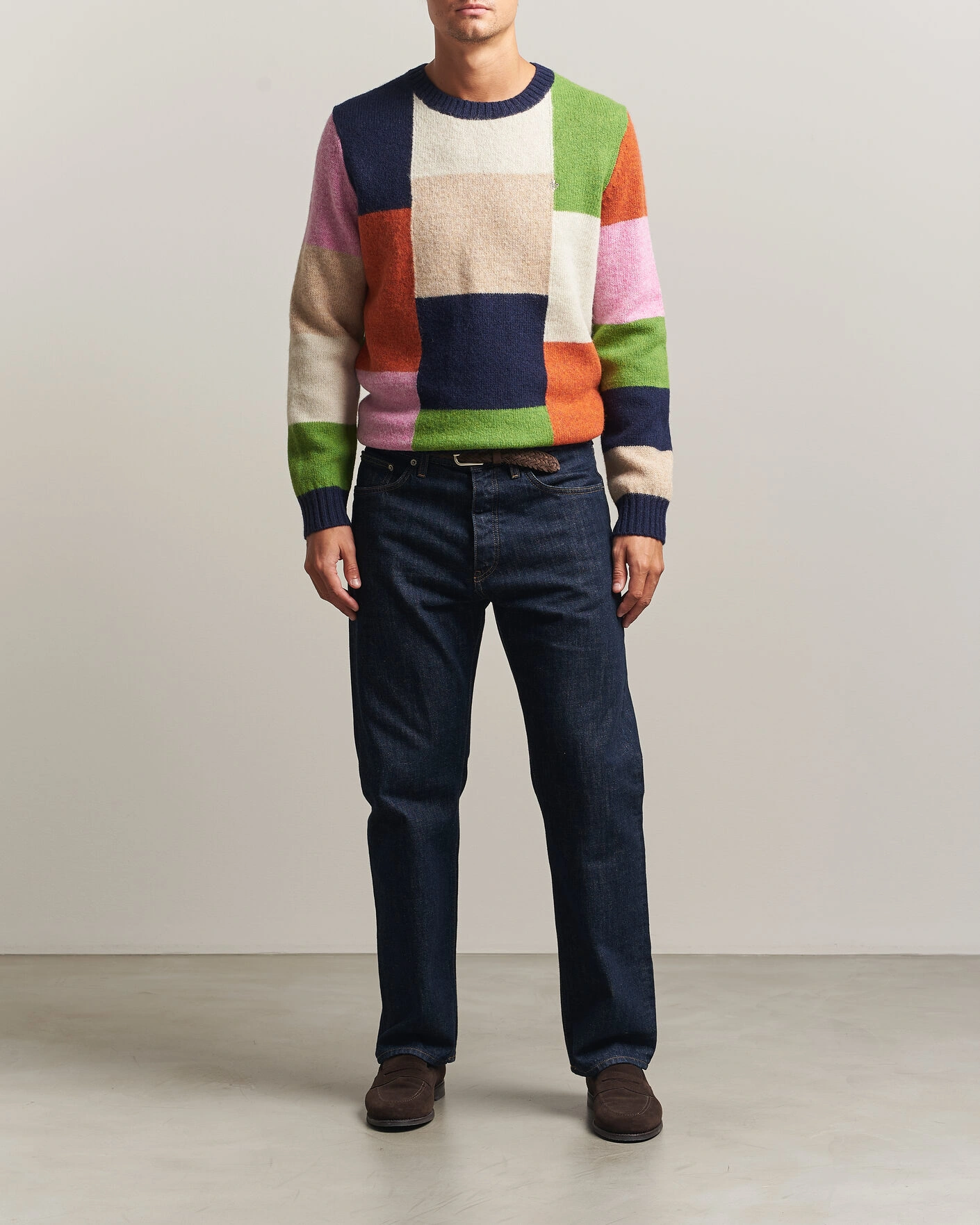 Herr | Tröjor | Morris | Hubert Sweater Navy