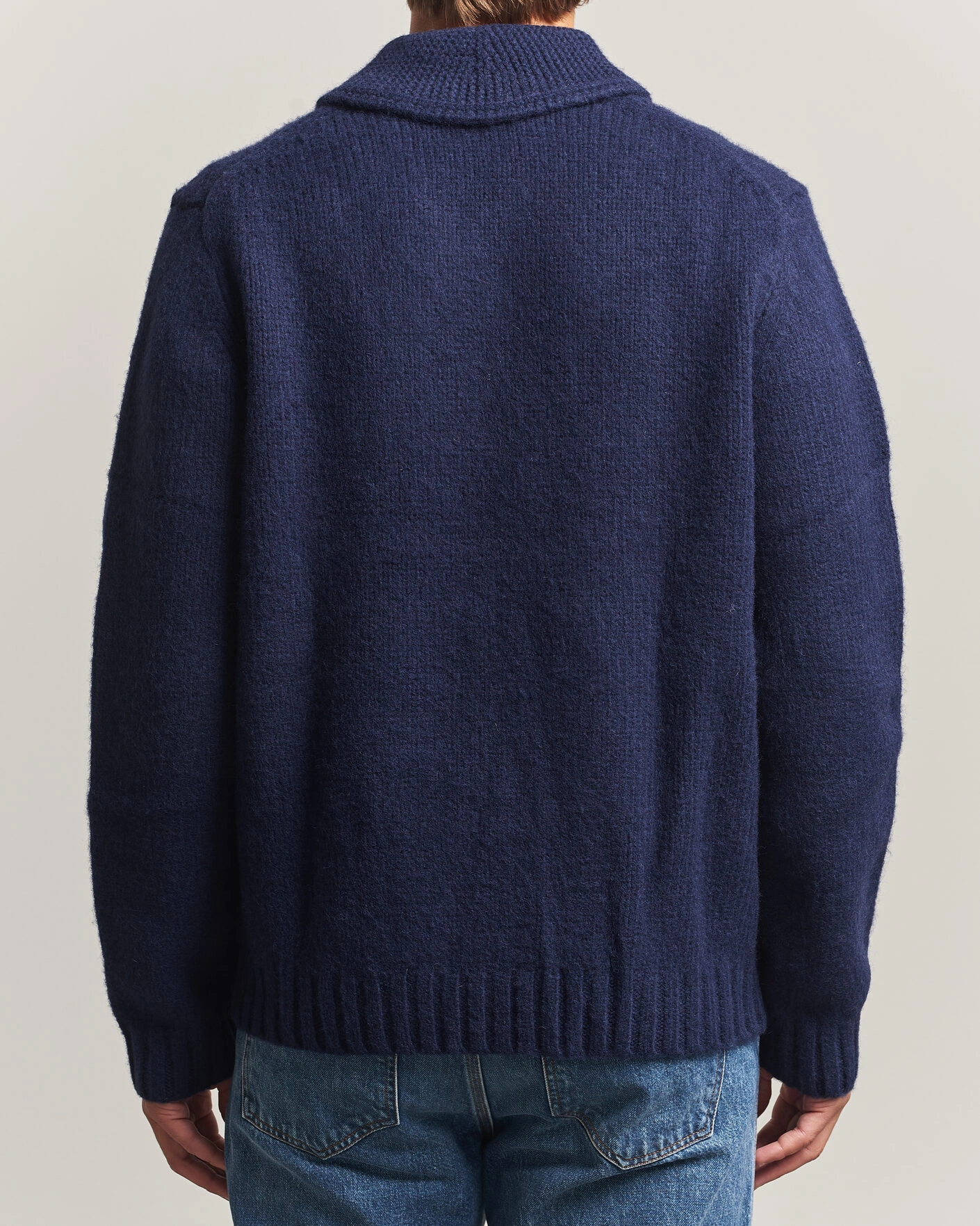 Herr | Tröjor | Morris | Boyd Zip Cardigan Navy