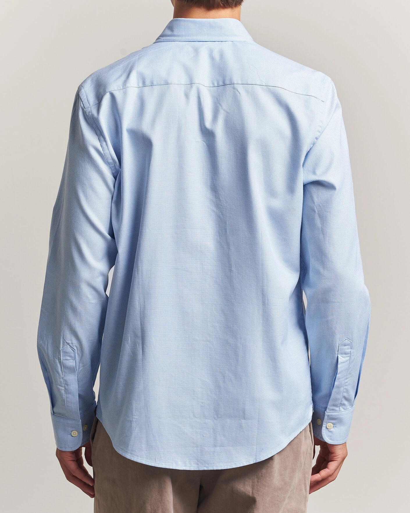 Herr | Skjortor | Morris | Fine Oxford Shirt Light Blue