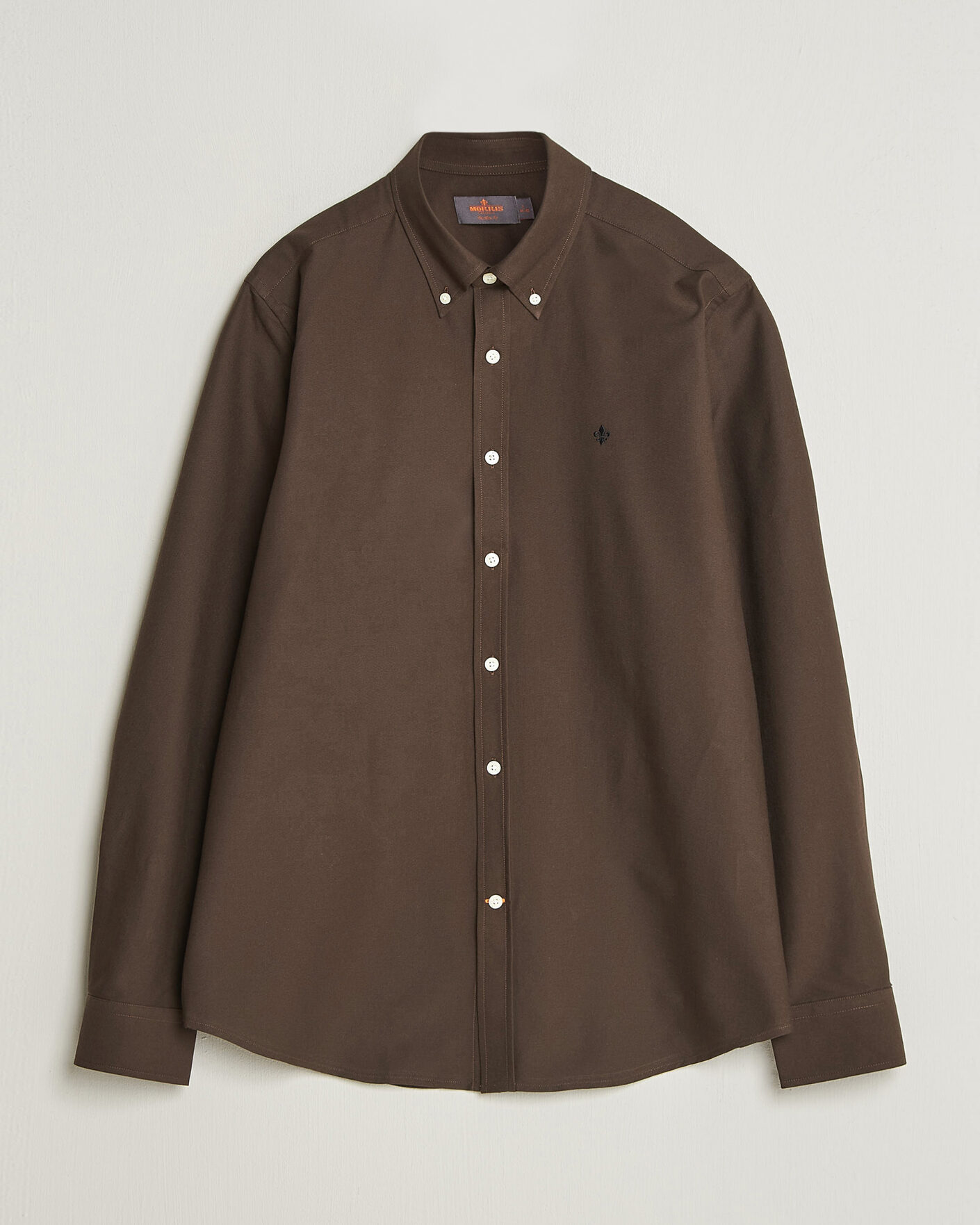 Herr | Skjortor | Morris | Douglas Oxford Shirt Brown