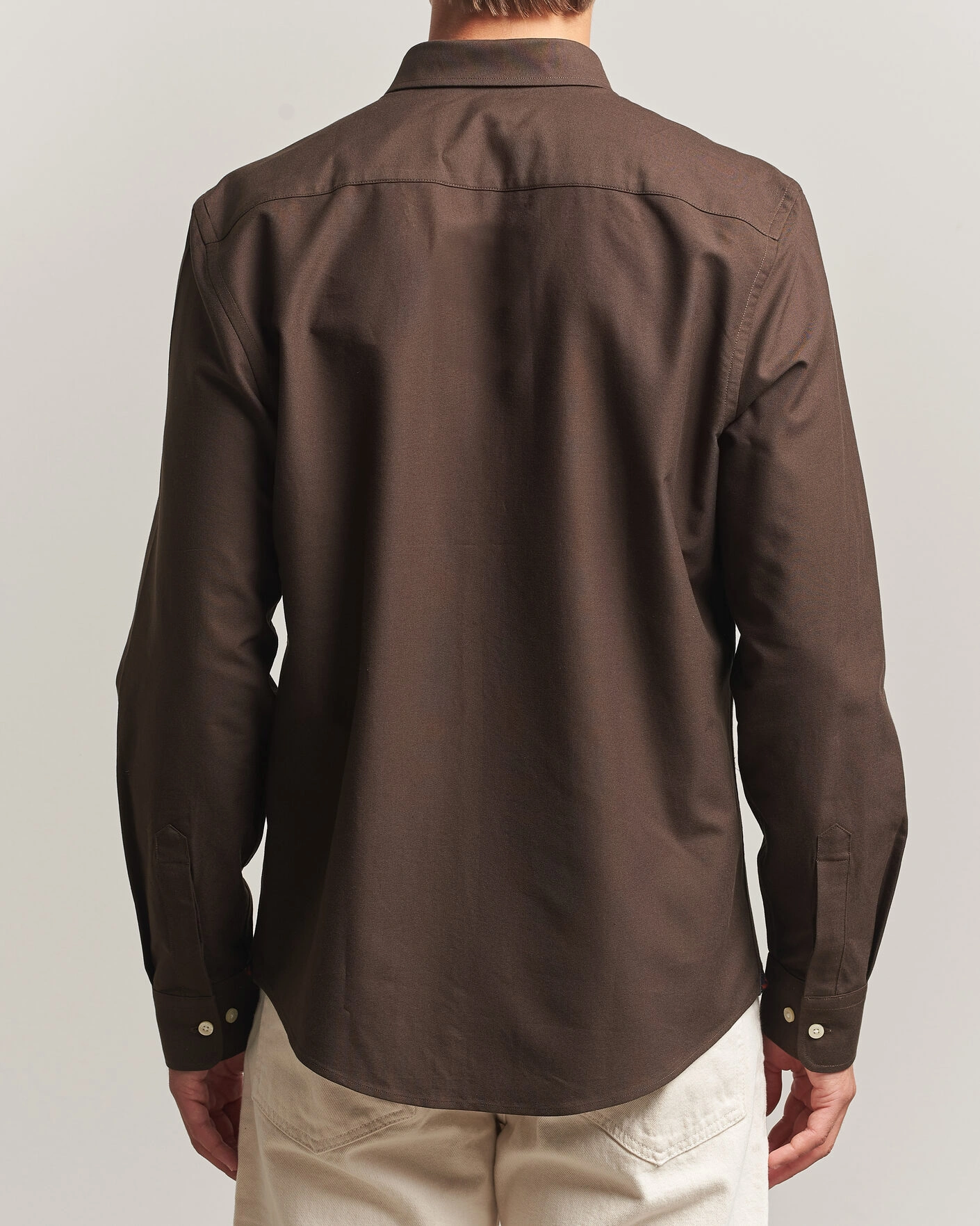 Herr | Skjortor | Morris | Douglas Oxford Shirt Brown