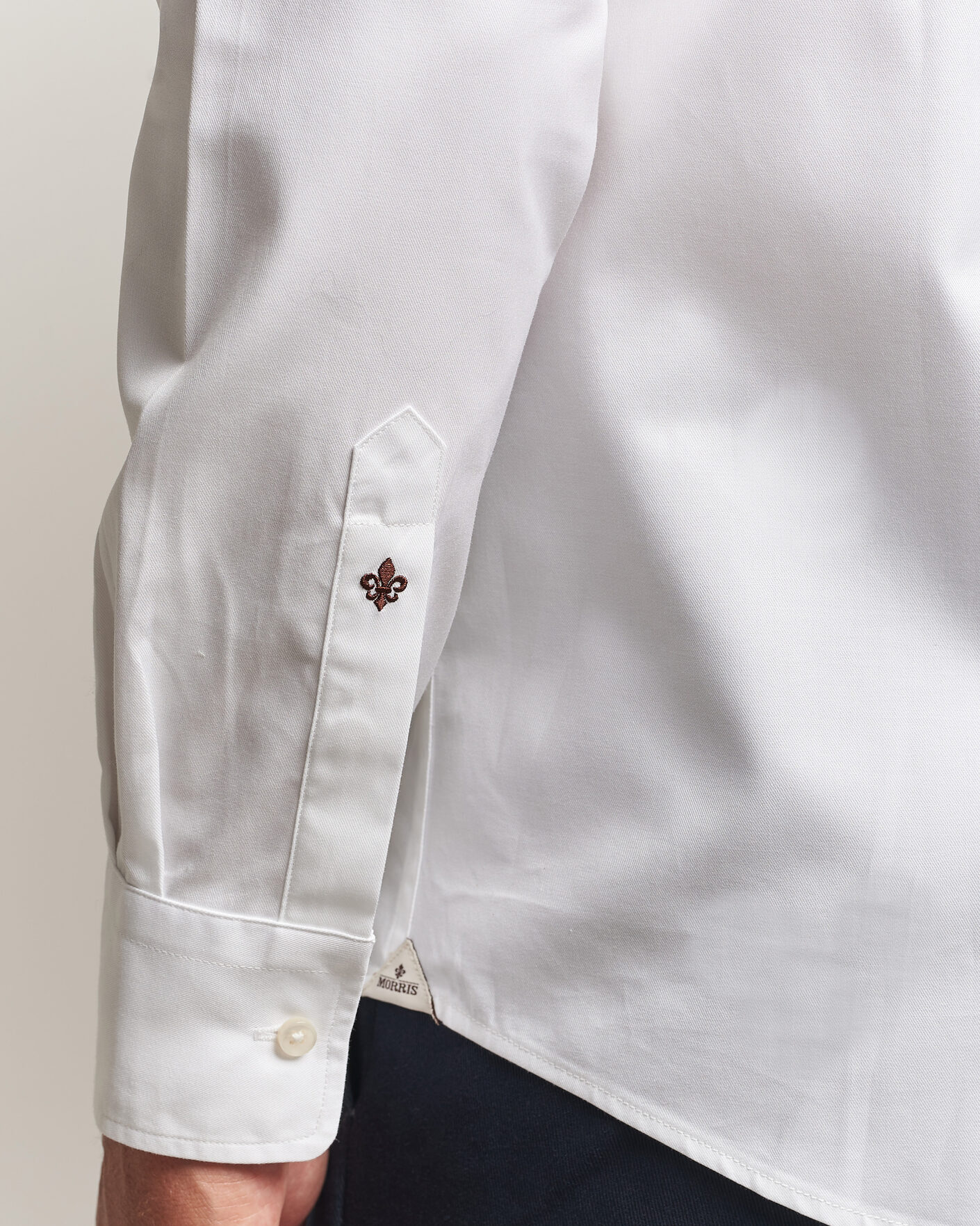 Herr | Skjortor | Morris | Twill Shirt White