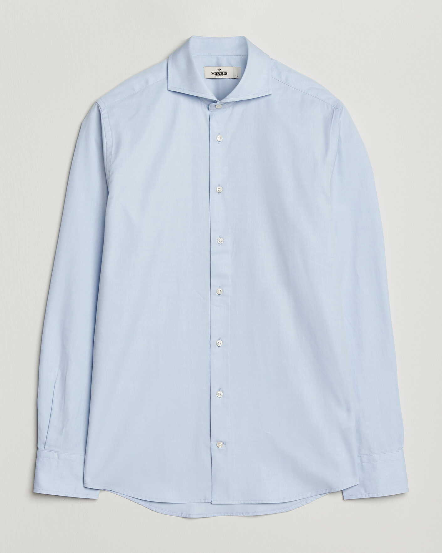Herr | Skjortor | Morris | Twill Shirt Light Blue