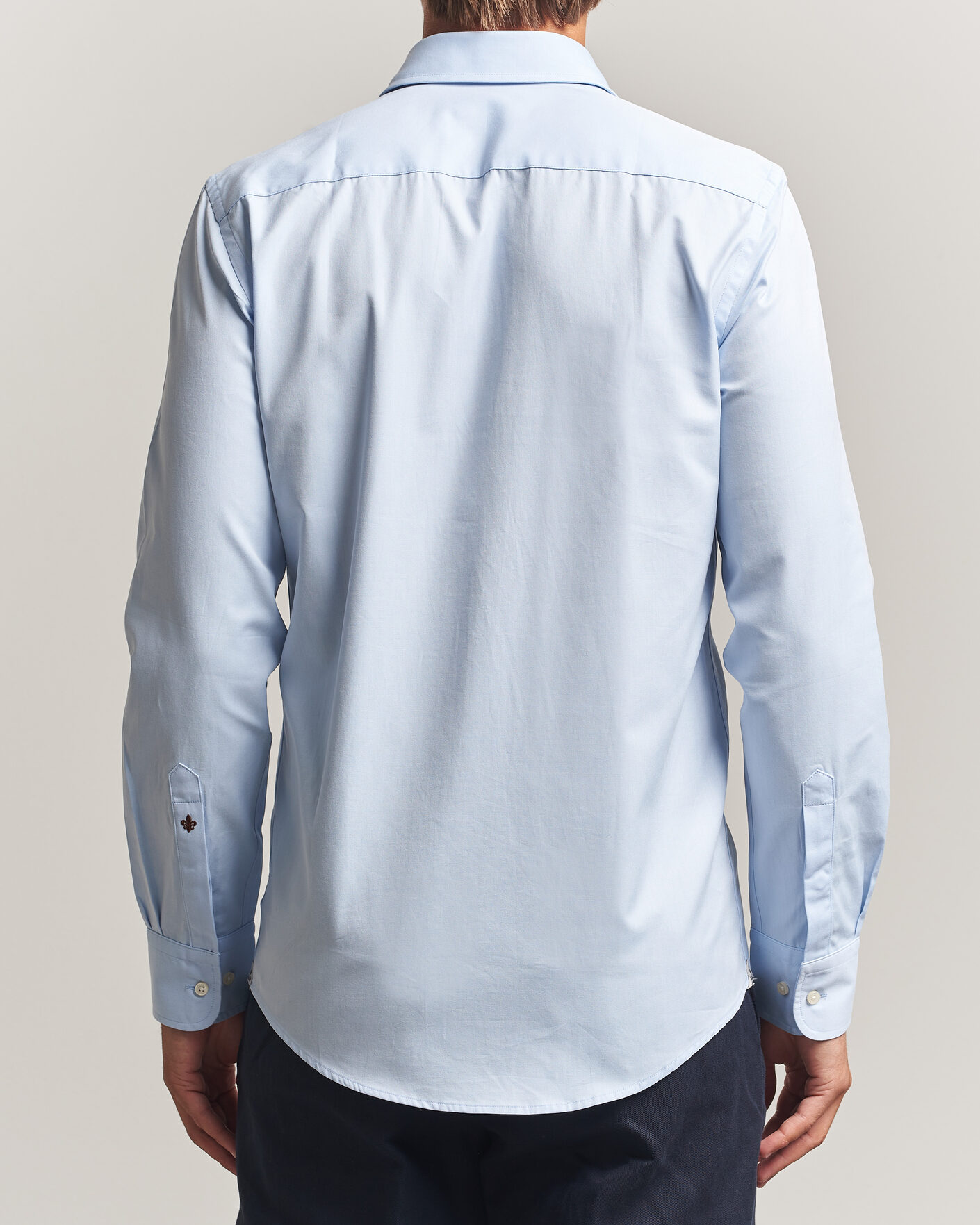 Herr | Skjortor | Morris | Twill Shirt Light Blue