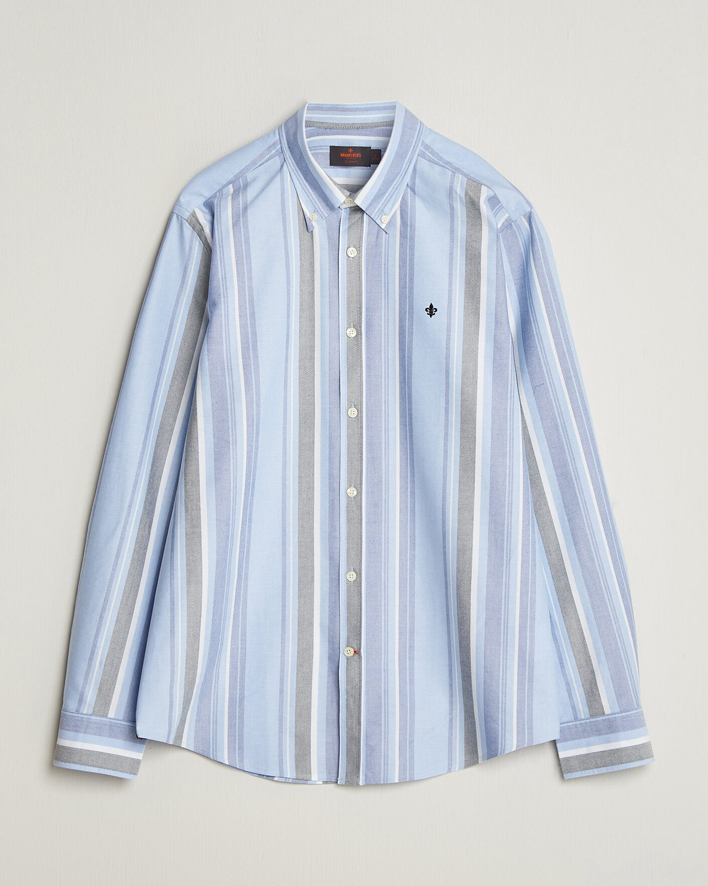 Herr | Skjortor | Morris | Happy Oxford Shirt Blue
