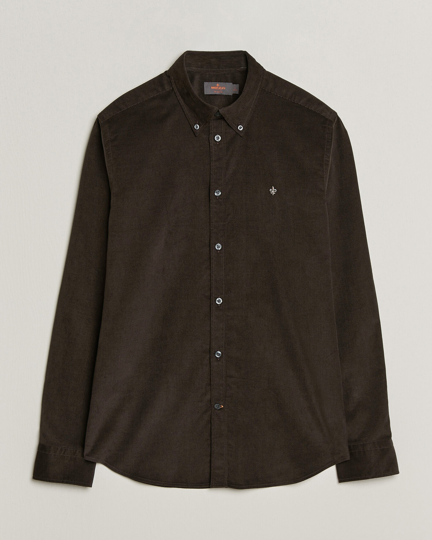 Herr | Skjortor | Morris | Douglas Cord Shirt Brown