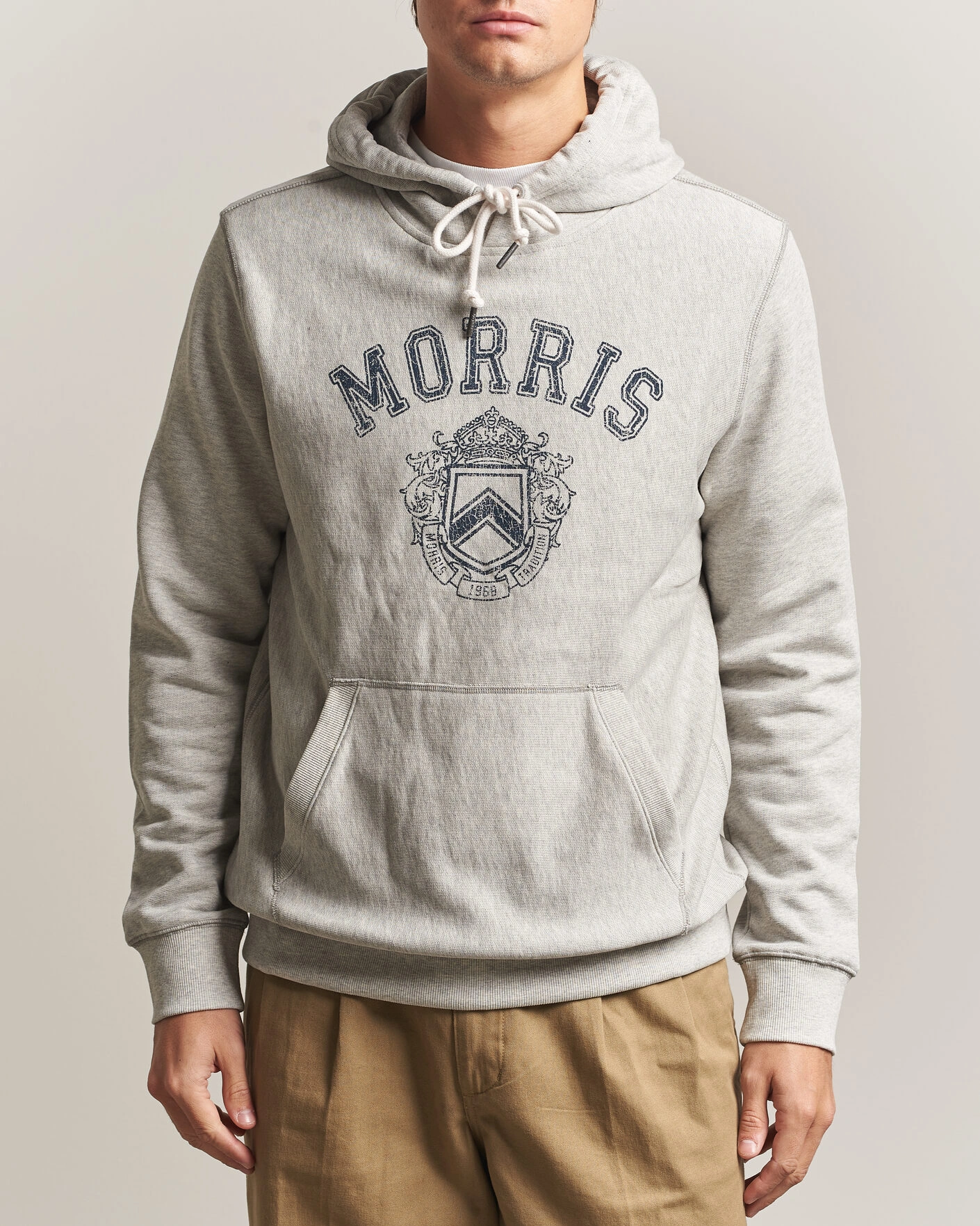 Herr | Tröjor | Morris | Darrow Hoodie Grey