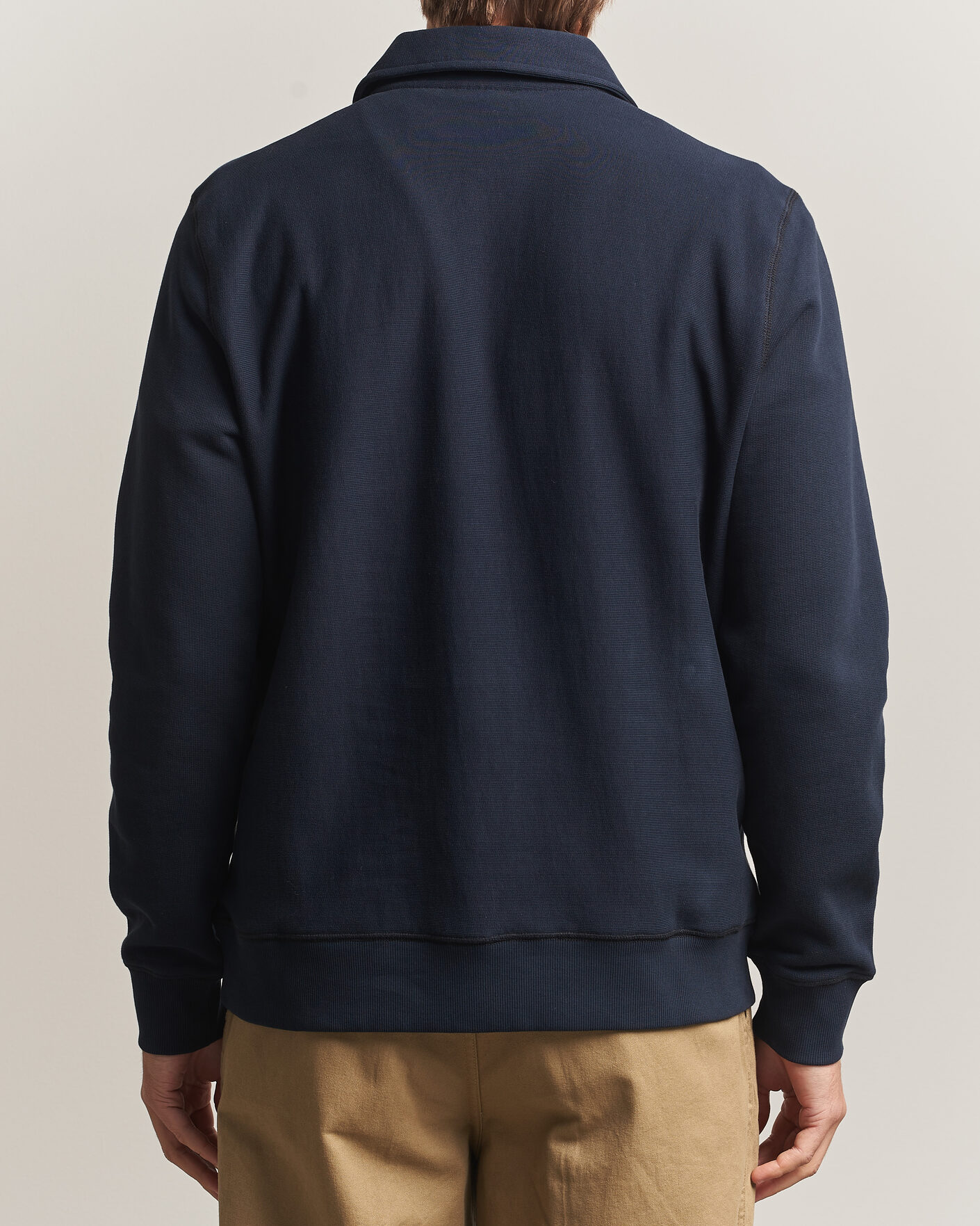 Herr | Tröjor | Morris | Winston Polo Sweatshirt Old Blue