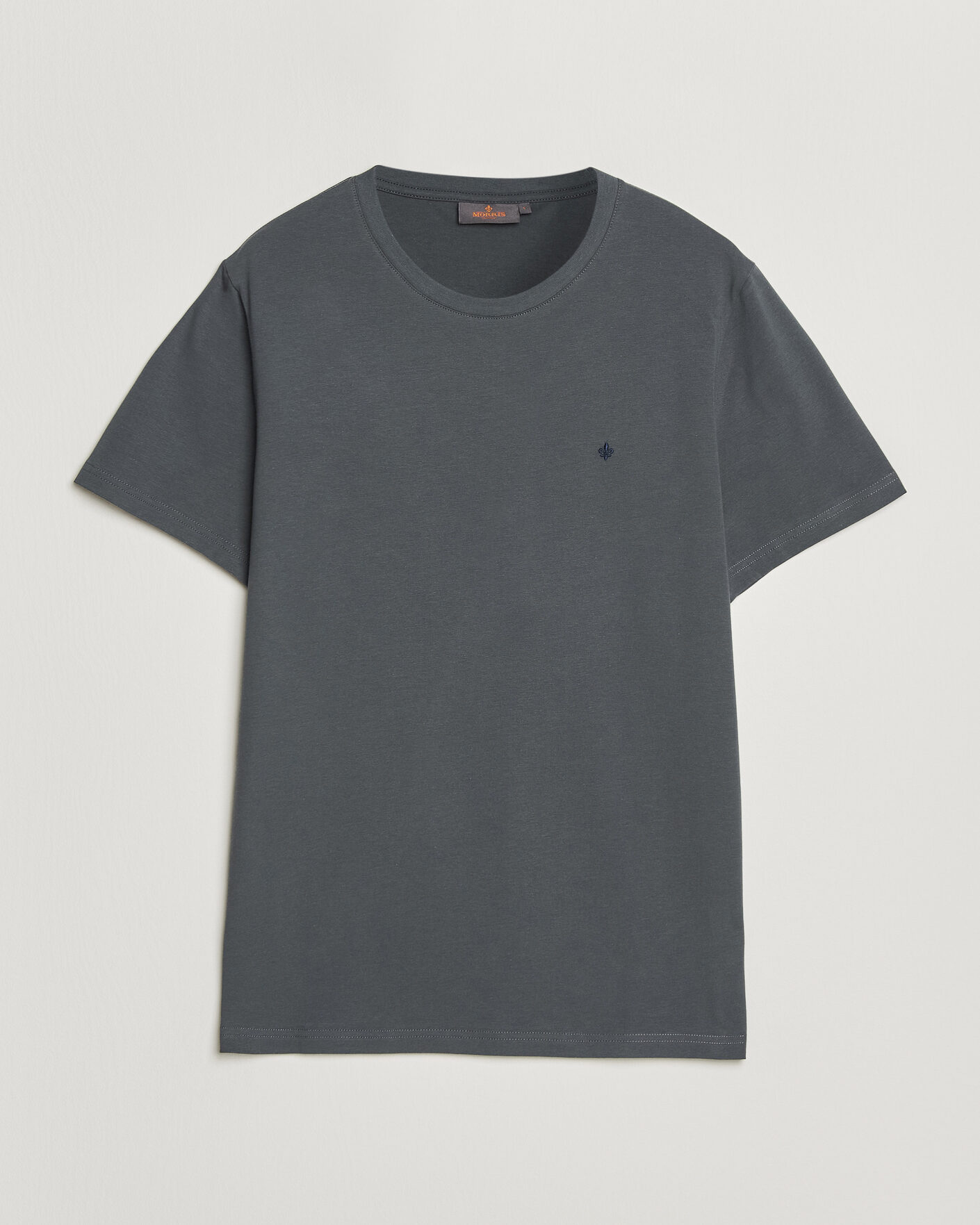Herr | T-Shirts | Morris | James Crew Neck T-Shirt Grey
