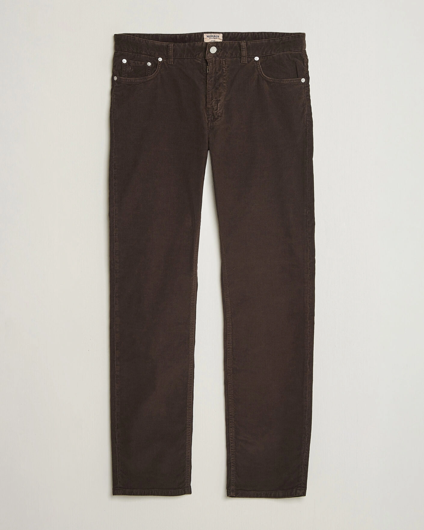 Herr | Byxor | Morris | James Cord 5-Pocket Pants Brown