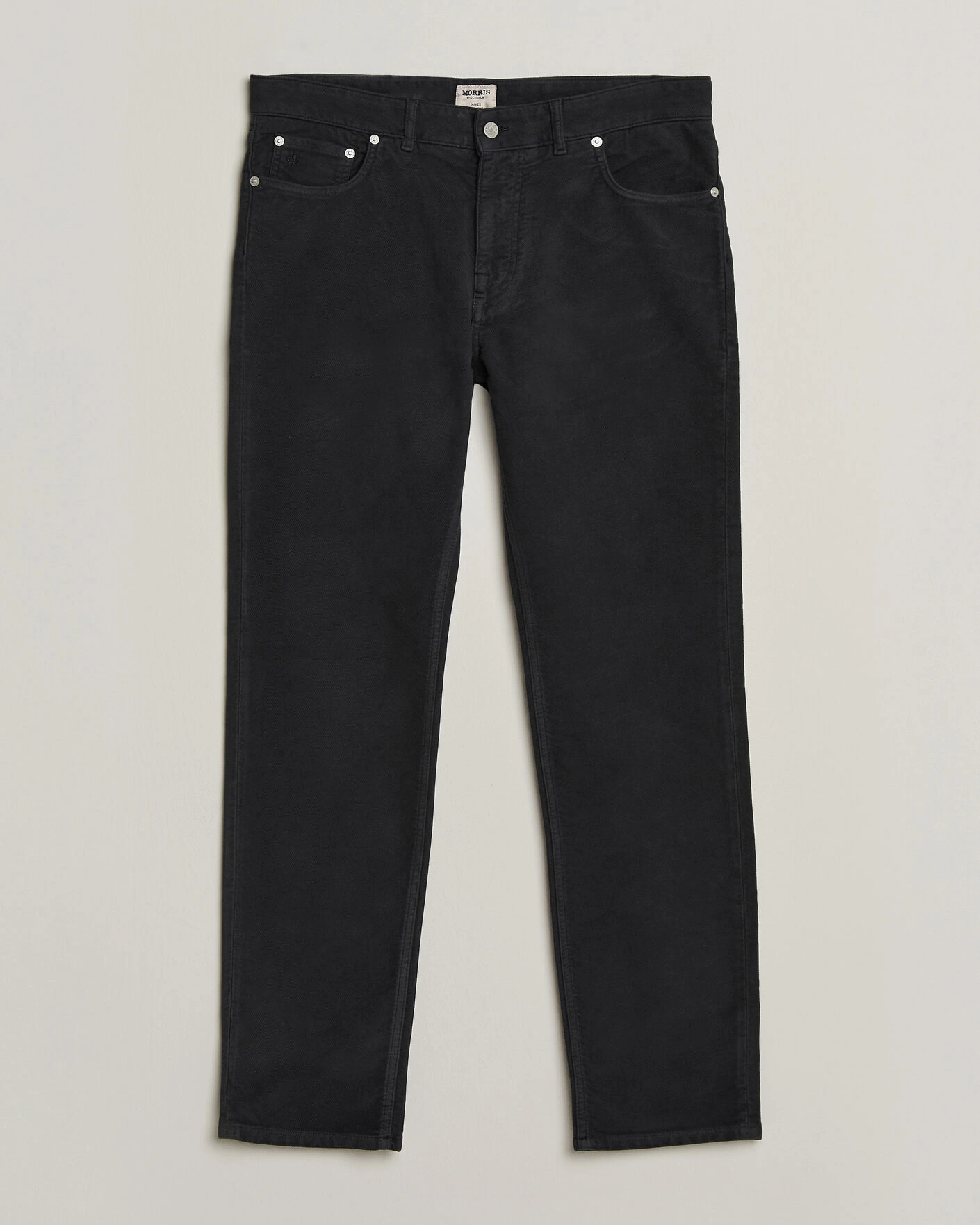 Herr | Byxor | Morris | James Winter Twill 5-Pocket Pants Blue
