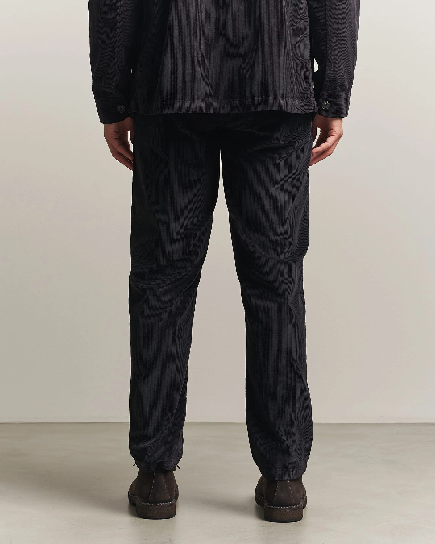 Herr | Byxor | Morris | Fenix Cord Trousers Blue