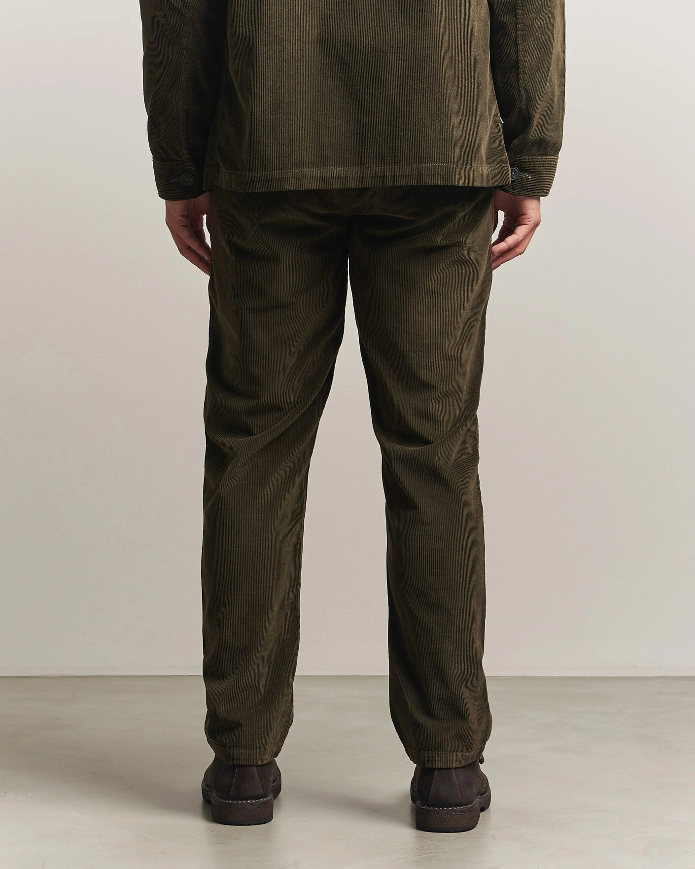 Herr | Byxor | Morris | Fenix Cord Trousers Olive
