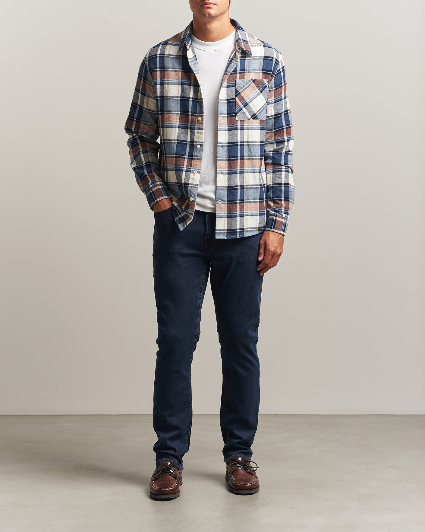 Herr | Jeans | Morris | Steve Satin Jeans Rinse Wash