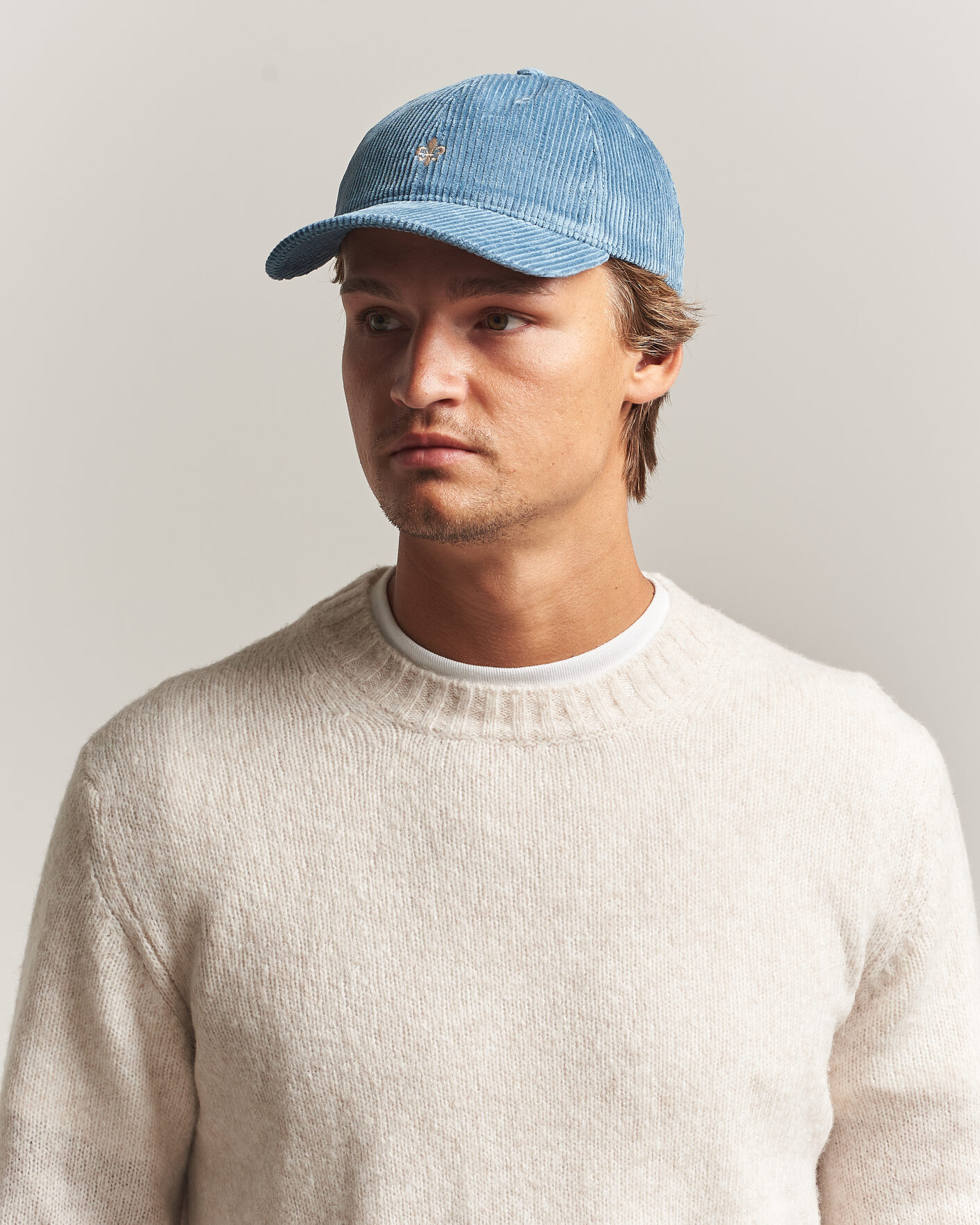 Herr | Hattar & kepsar | Morris | Lily Cord Cap Light Blue
