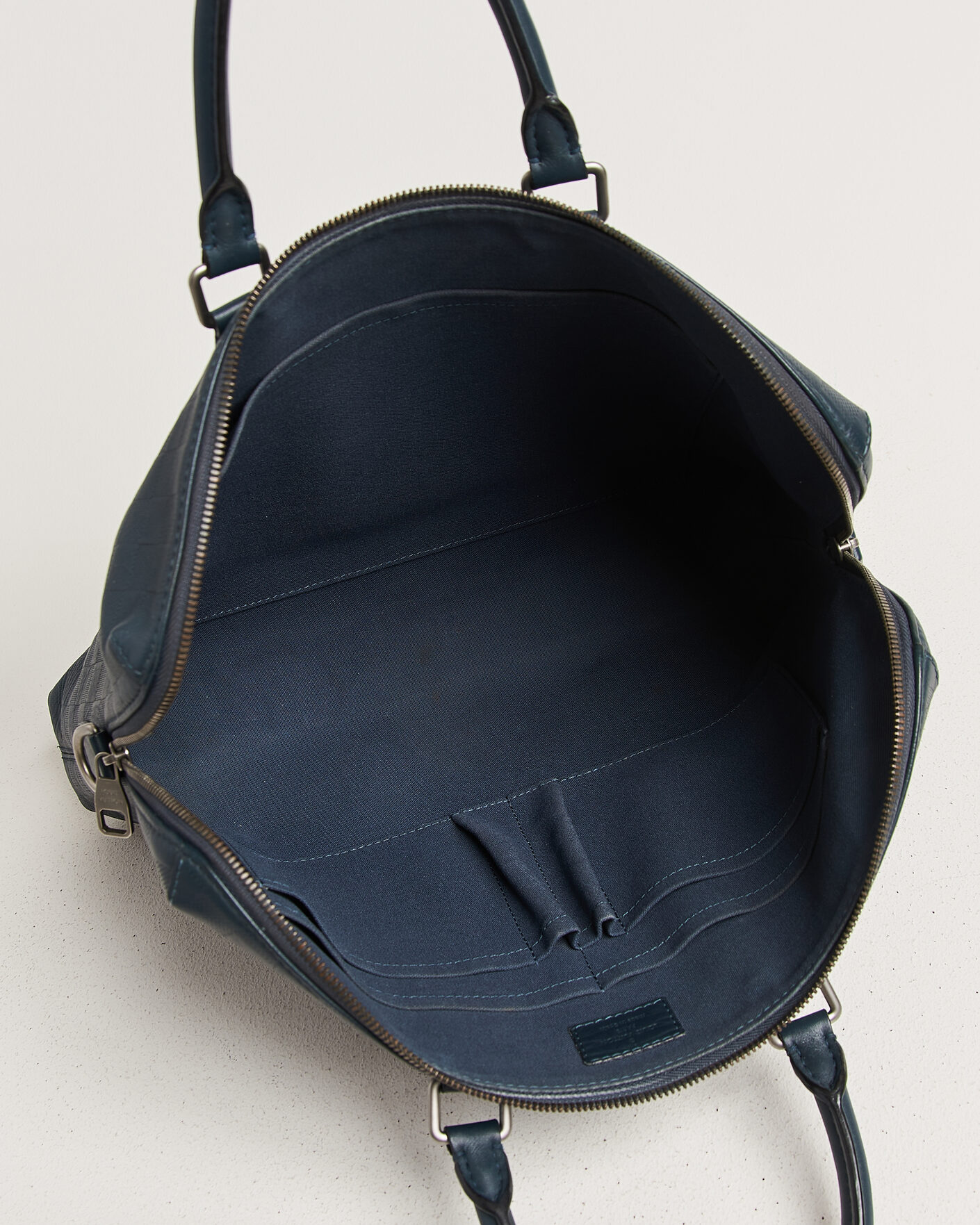 Herr | Pre-Owned & Vintage Bags | Louis Vuitton Pre-Owned | Porte Documents Bag Damier Infini Onyx