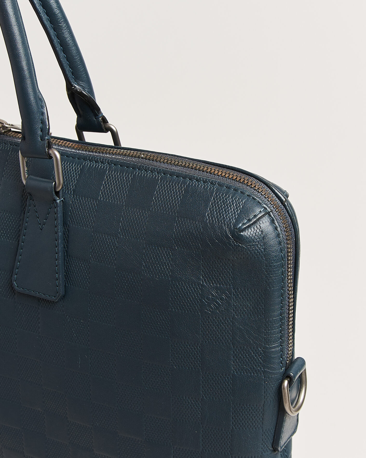Herr | Pre-Owned & Vintage Bags | Louis Vuitton Pre-Owned | Porte Documents Bag Damier Infini Onyx