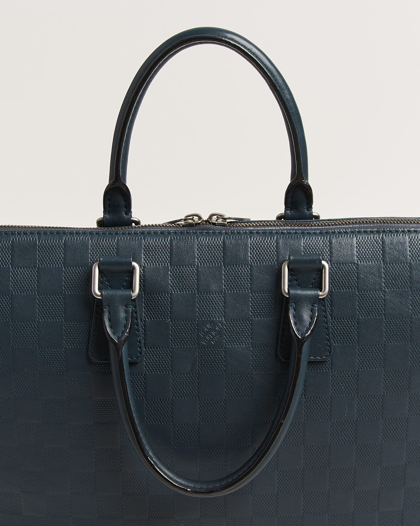 Herr | Pre-Owned & Vintage Bags | Louis Vuitton Pre-Owned | Porte Documents Bag Damier Infini Onyx