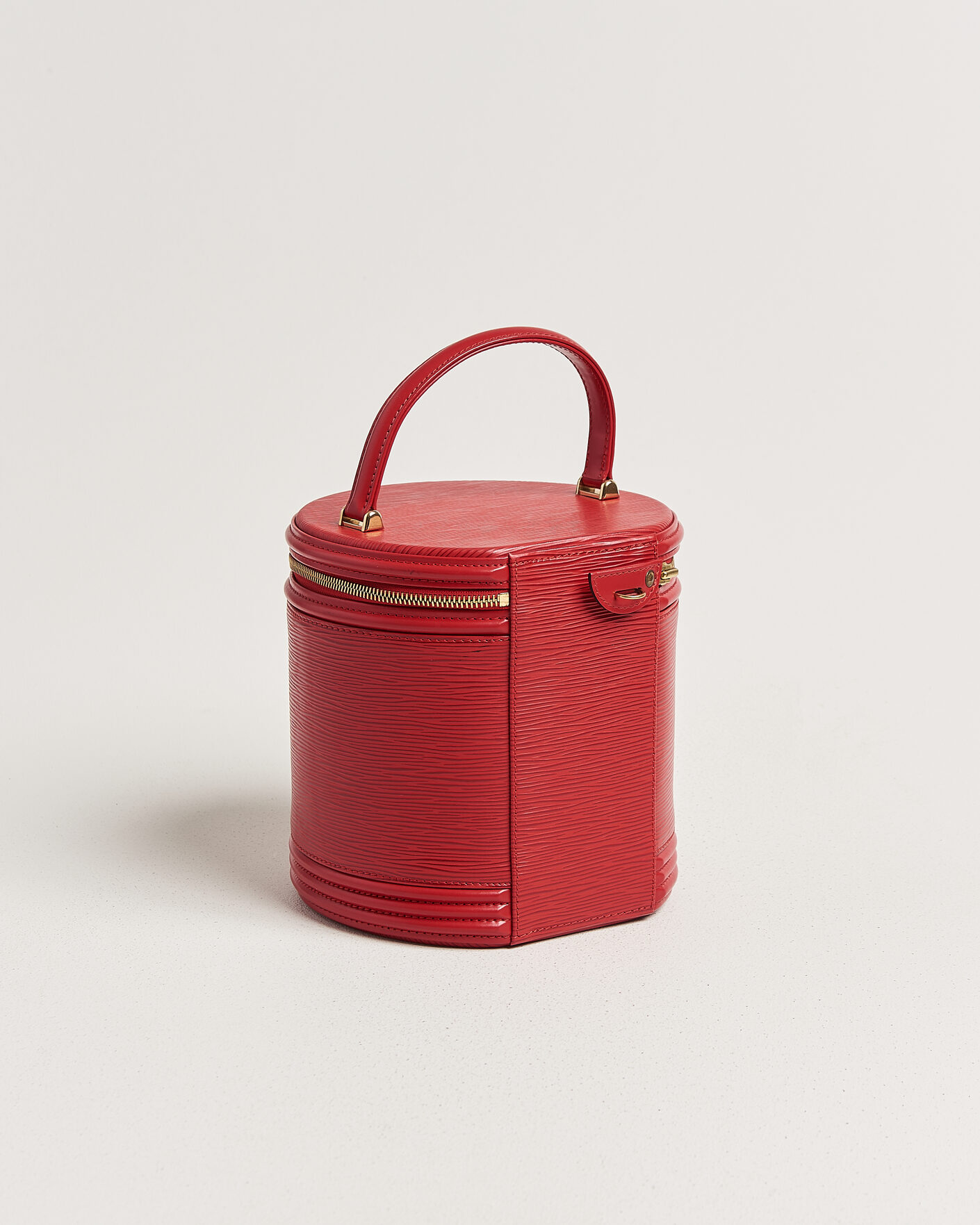 Herr | Pre-Owned & Vintage Bags | Louis Vuitton Pre-Owned | Cannes Vanity Case Epi Leather Red
