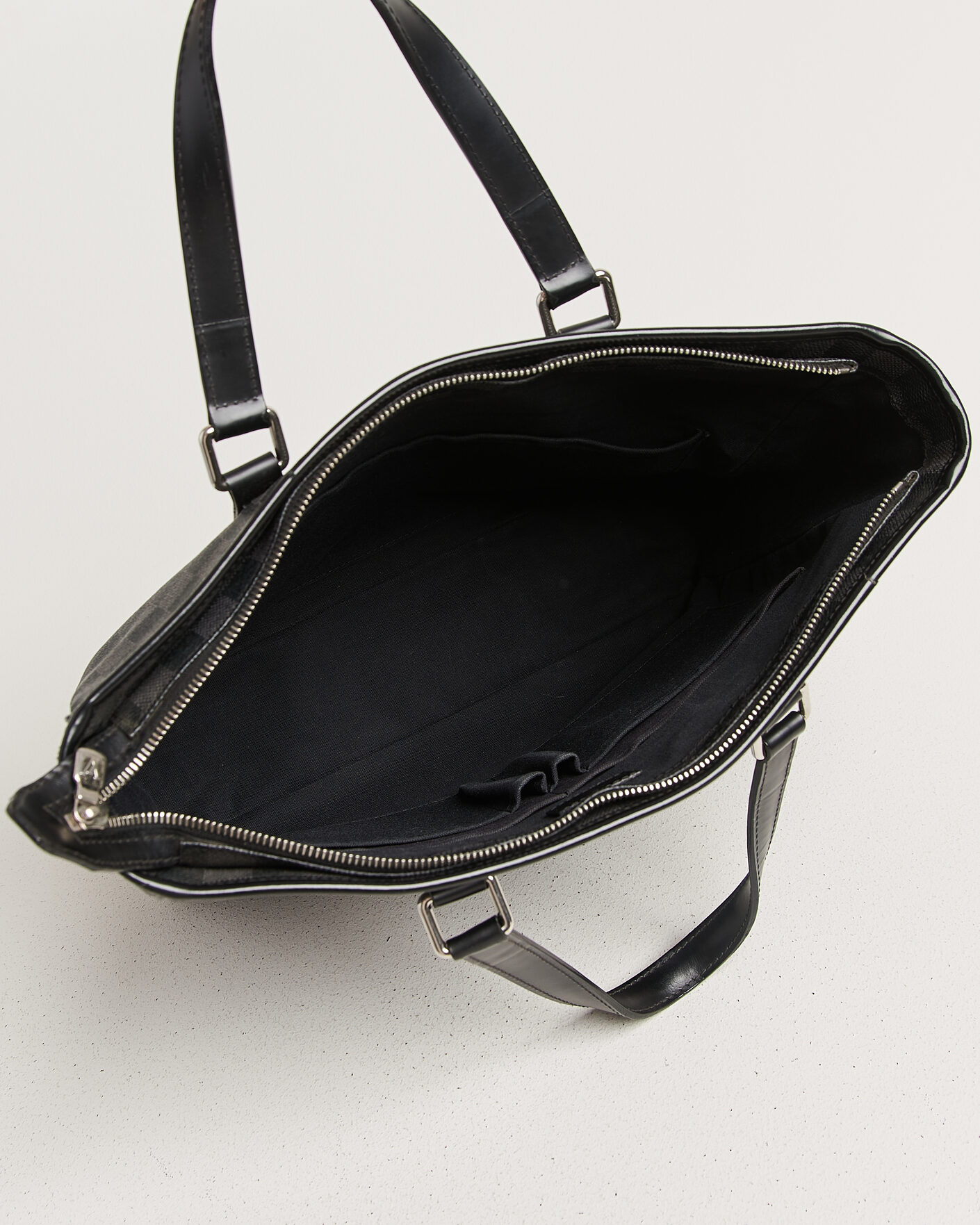 Herr | Pre-Owned & Vintage Bags | Louis Vuitton Pre-Owned | Tote Bag Damier Graphite