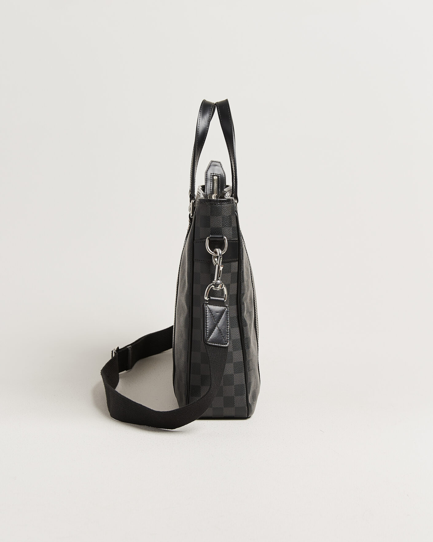Herr | Pre-Owned & Vintage Bags | Louis Vuitton Pre-Owned | Tote Bag Damier Graphite