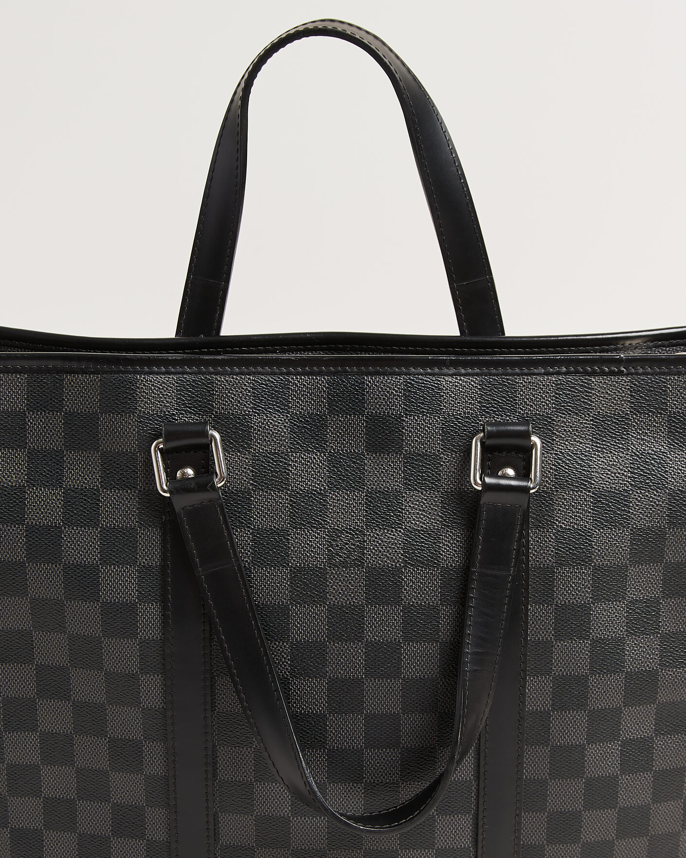 Herr | Pre-Owned & Vintage Bags | Louis Vuitton Pre-Owned | Tote Bag Damier Graphite