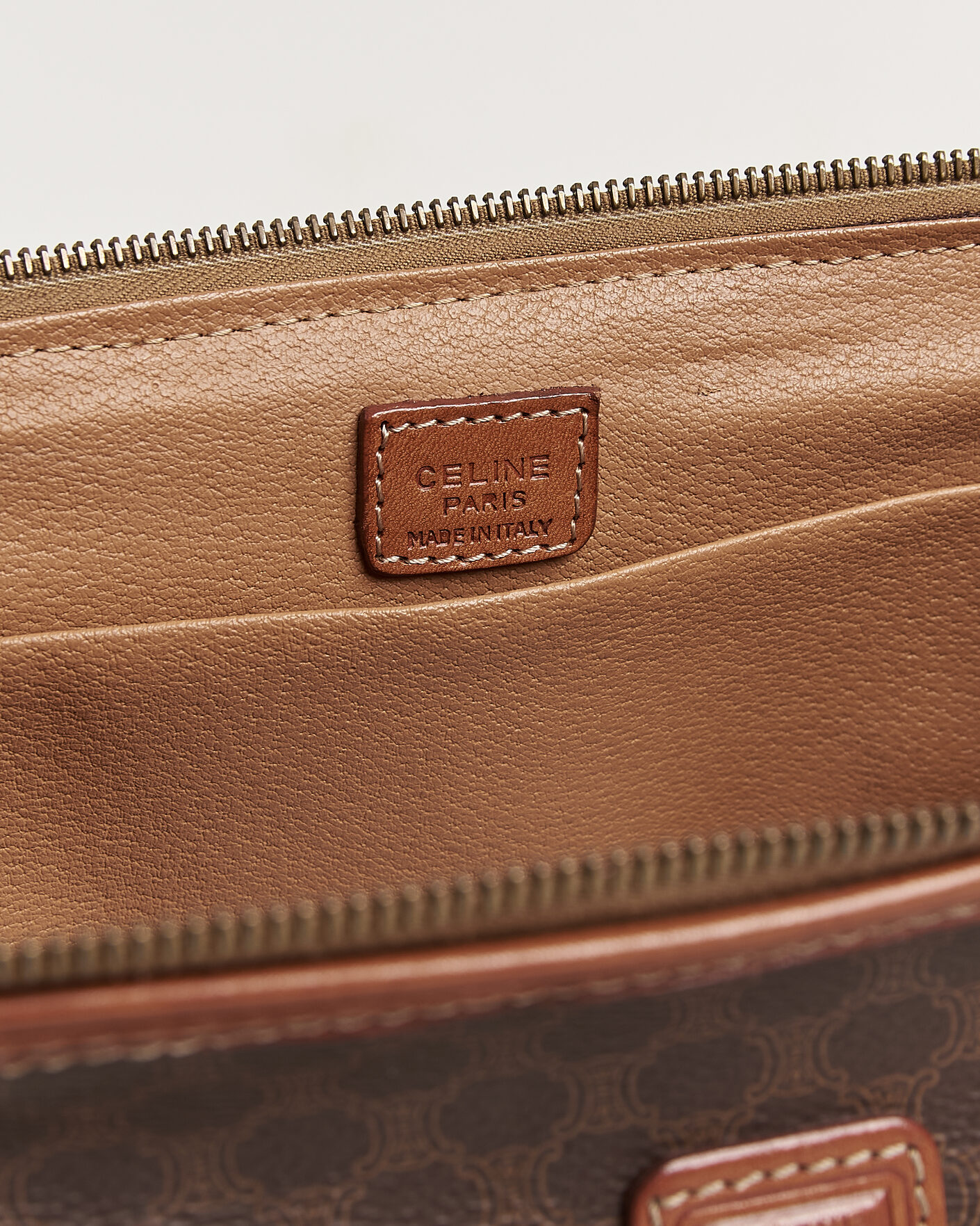 Herr | Pre-Owned & Vintage Bags | Celine Pre-Owned | Macadame Pouch Bag Monogram
