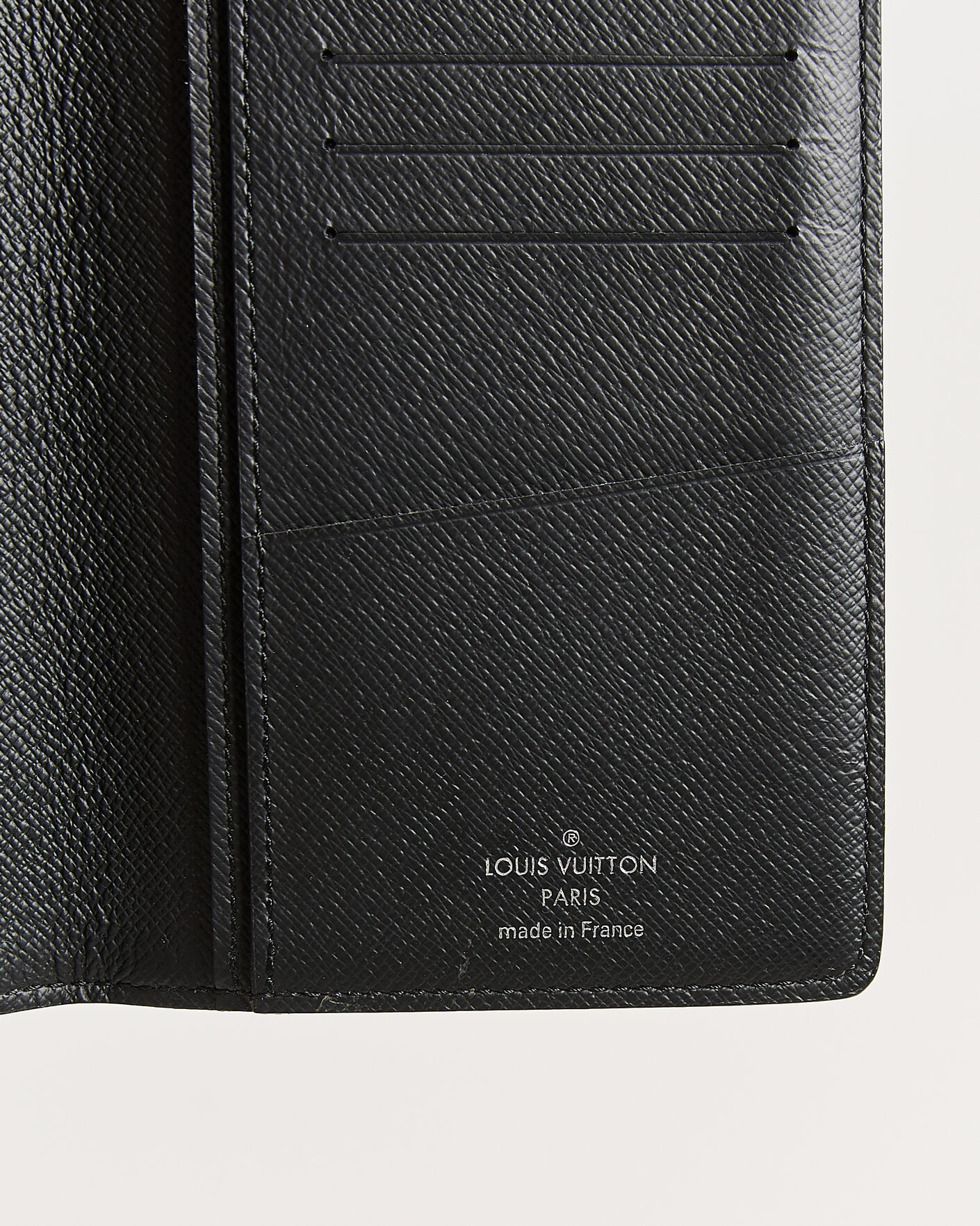 Herr | Pre-Owned & Vintage Bags | Louis Vuitton Pre-Owned | Brazza Wallet Damier Graphite