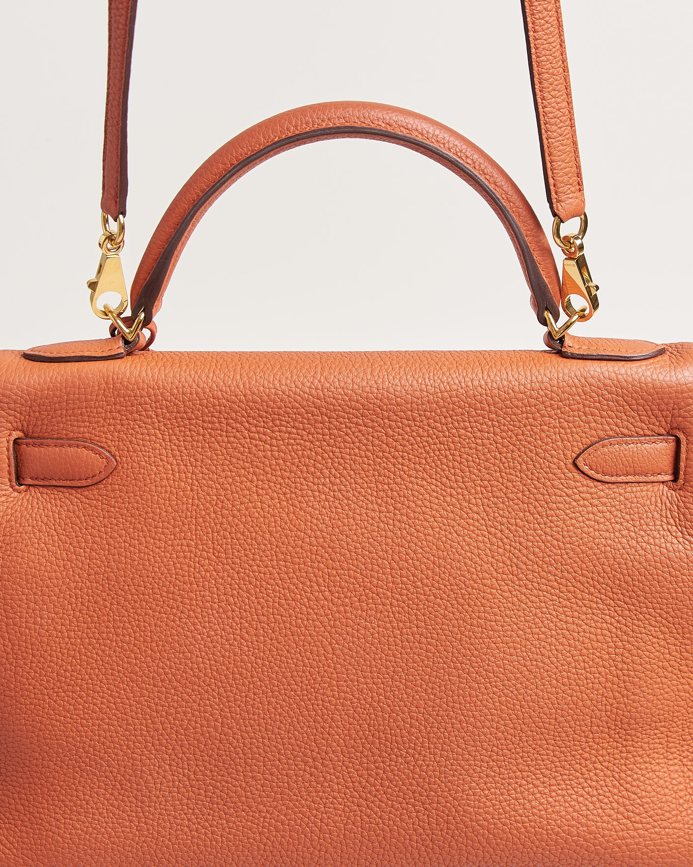 Herr | Pre-Owned & Vintage Bags | Hermès Pre-Owned | Kelly 32 Togo Leather Orange