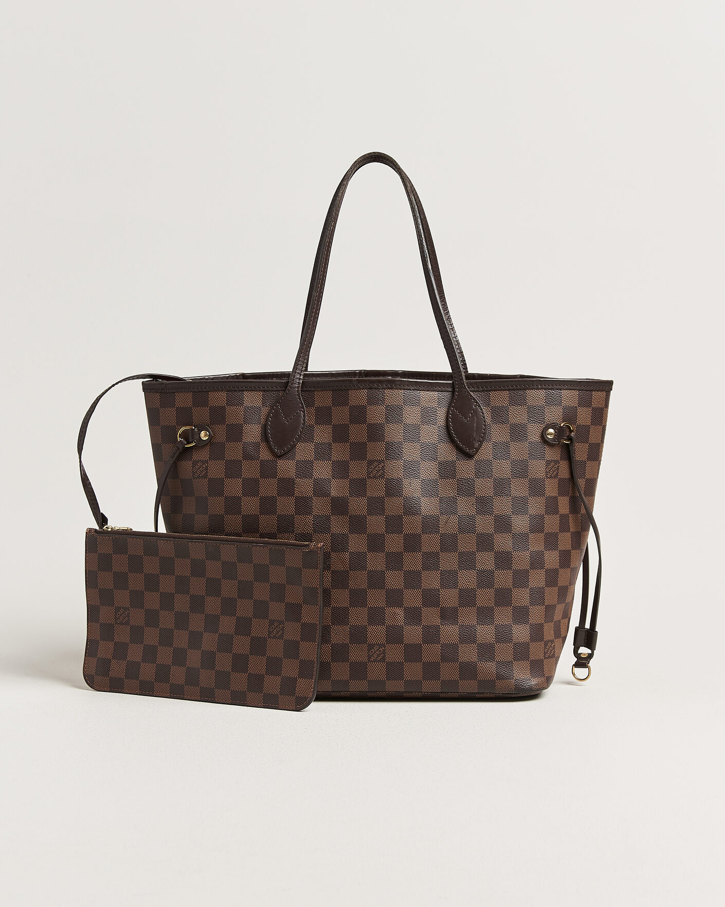 Herr | Pre-Owned & Vintage Bags | Louis Vuitton Pre-Owned | Neverfull MM Damier Ebene