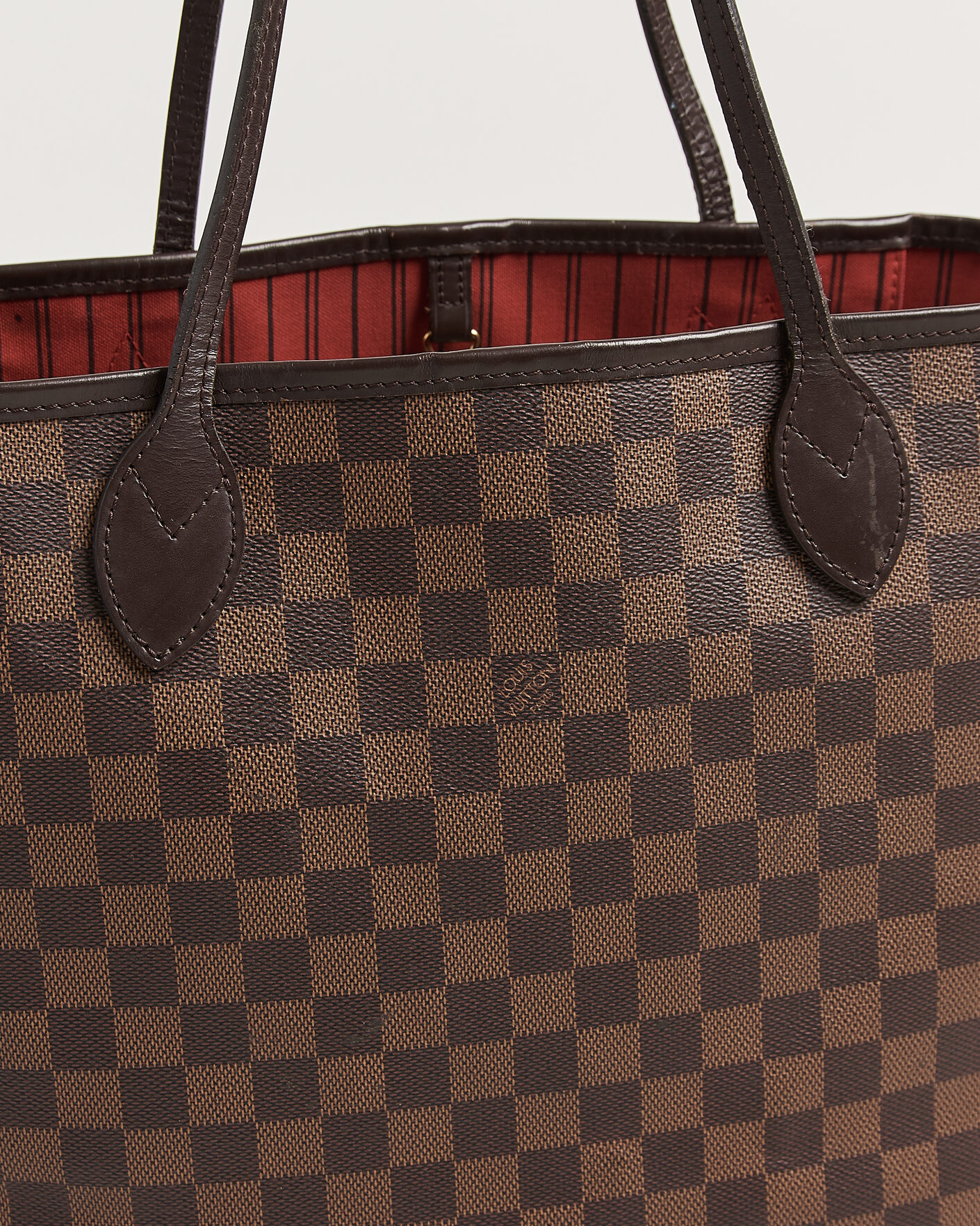 Herr | Pre-Owned & Vintage Bags | Louis Vuitton Pre-Owned | Neverfull MM Damier Ebene