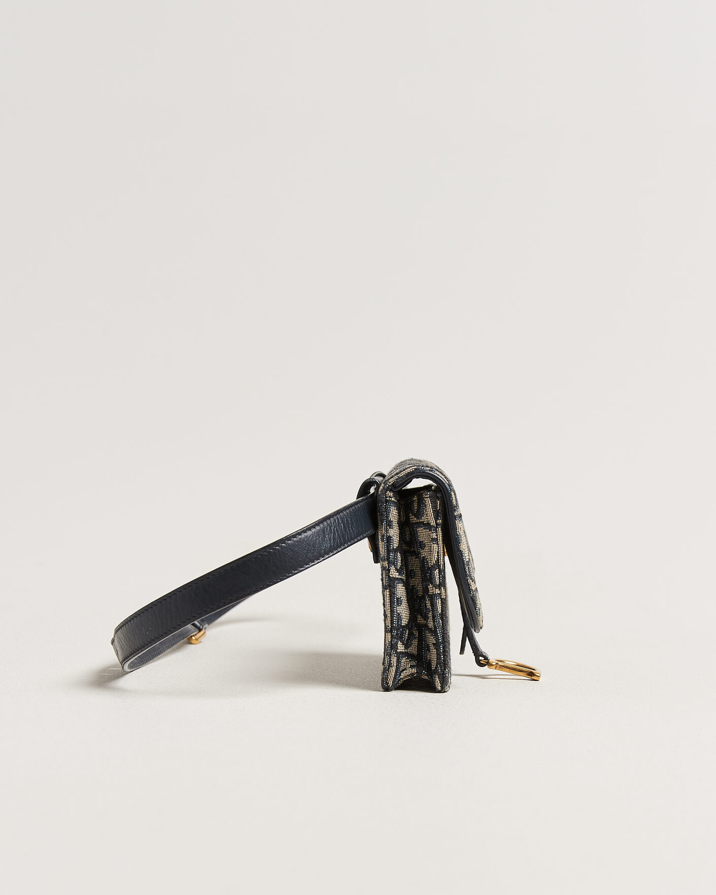 Herr | Pre-Owned & Vintage Bags | Dior Pre-Owned | Saddle Rectangular Belt Bag Blue